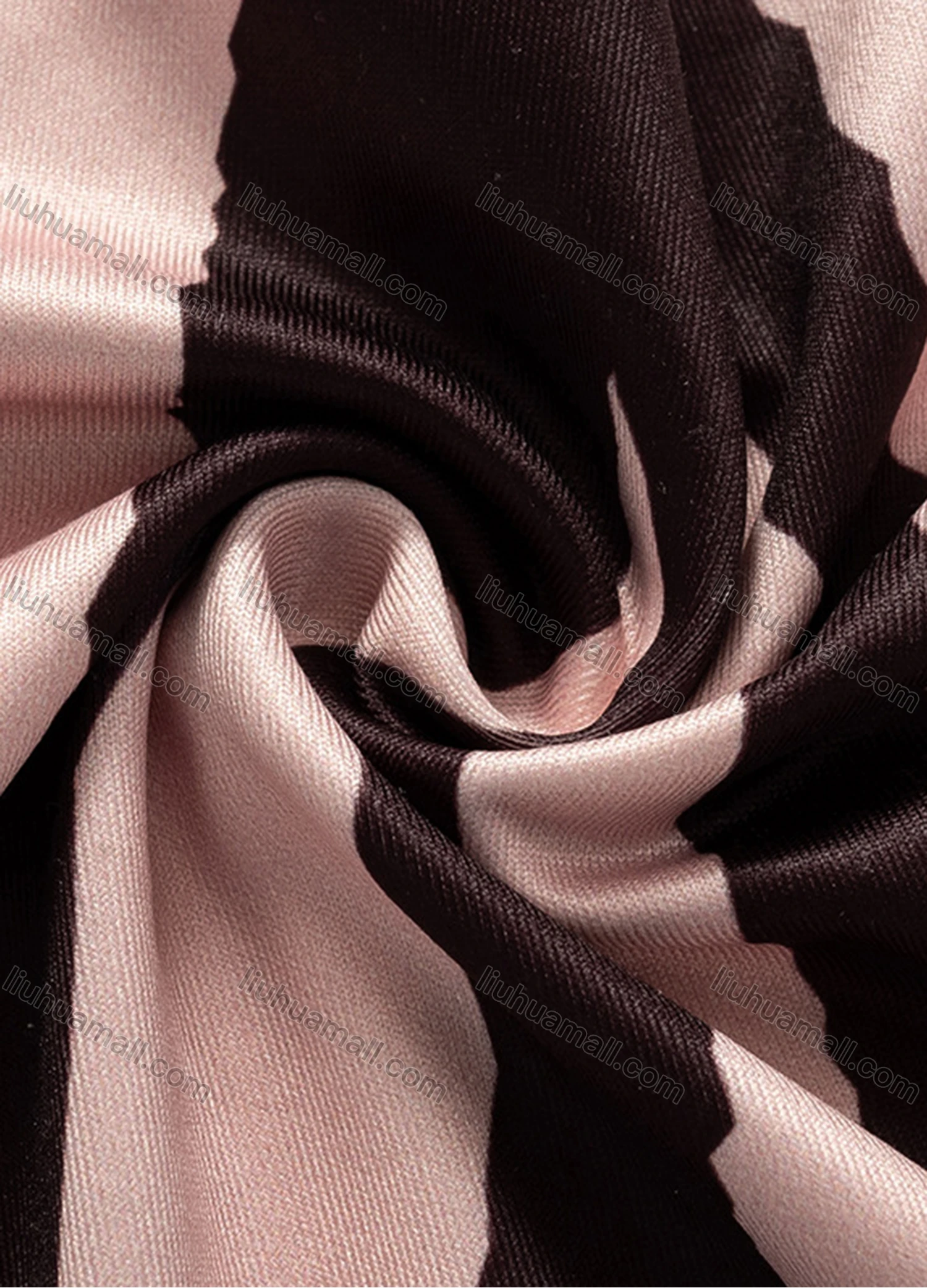 Wholesale Women's Fashion One Shoulder Allover Print Asymmetrical Crop Top Q21TP682# - Liuhuamall