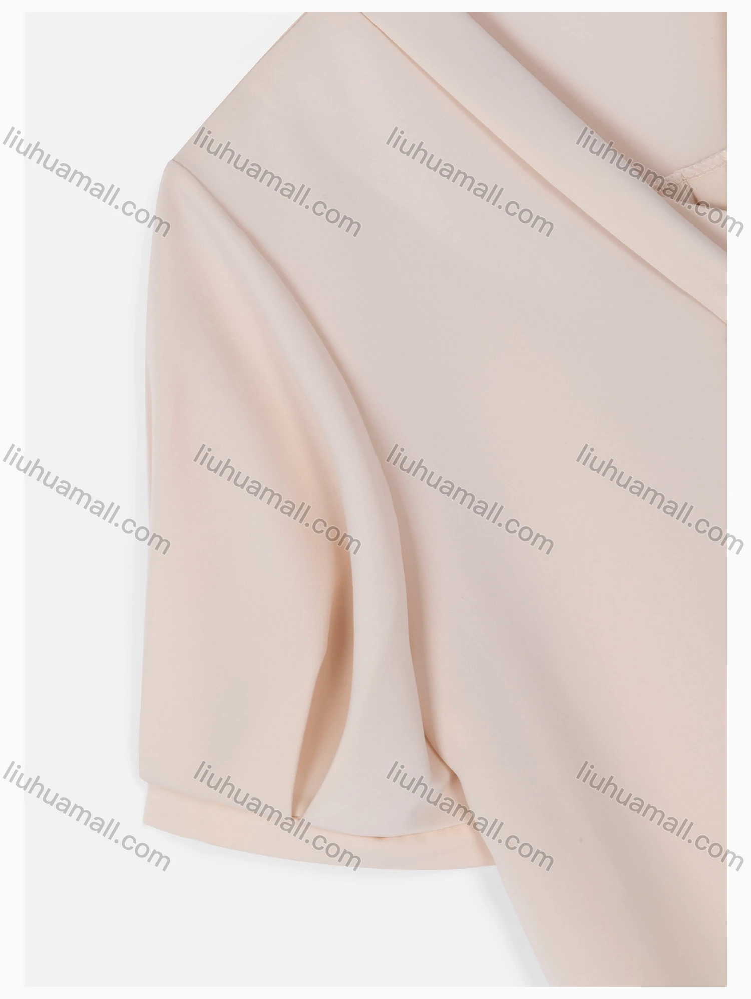Wholesale Women's Causal V Neck Long Sleeve Plain Blouse - Liuhuamall