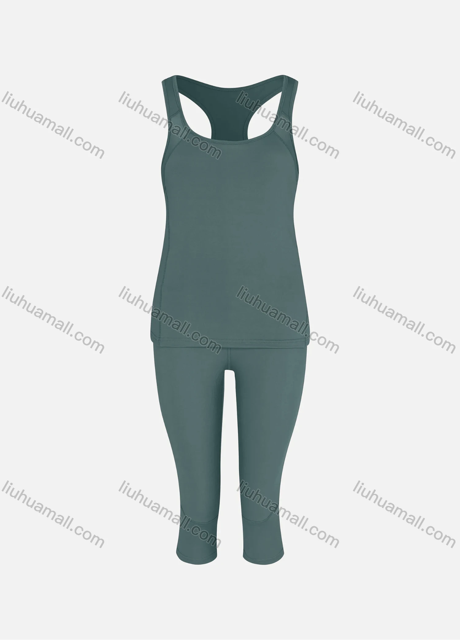 Wholesale Women's Sporty Quick Dry Tank Top & Shorts Sets - Liuhuamall