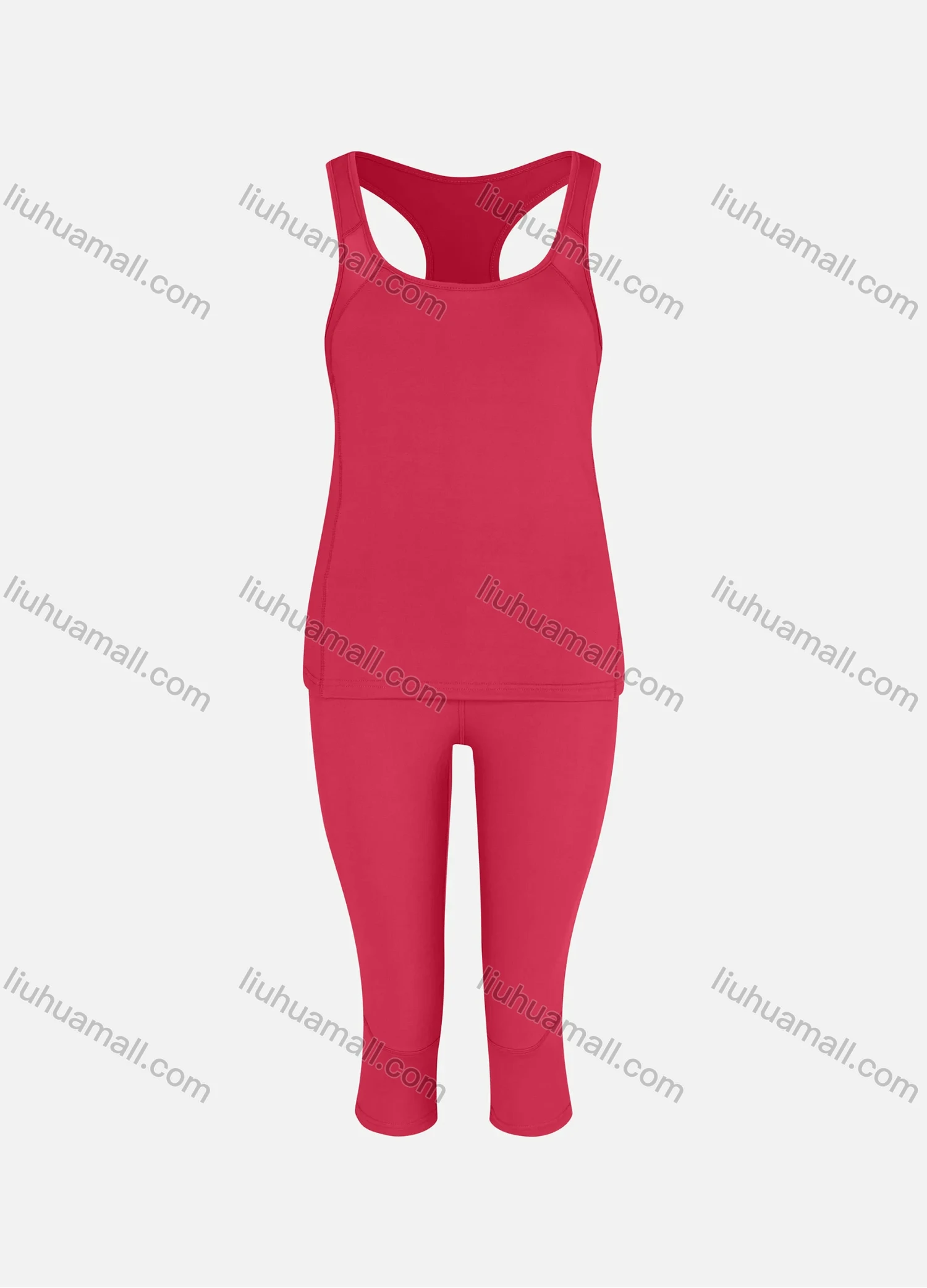 Wholesale Women's Sporty Quick Dry Tank Top & Shorts Sets - Liuhuamall