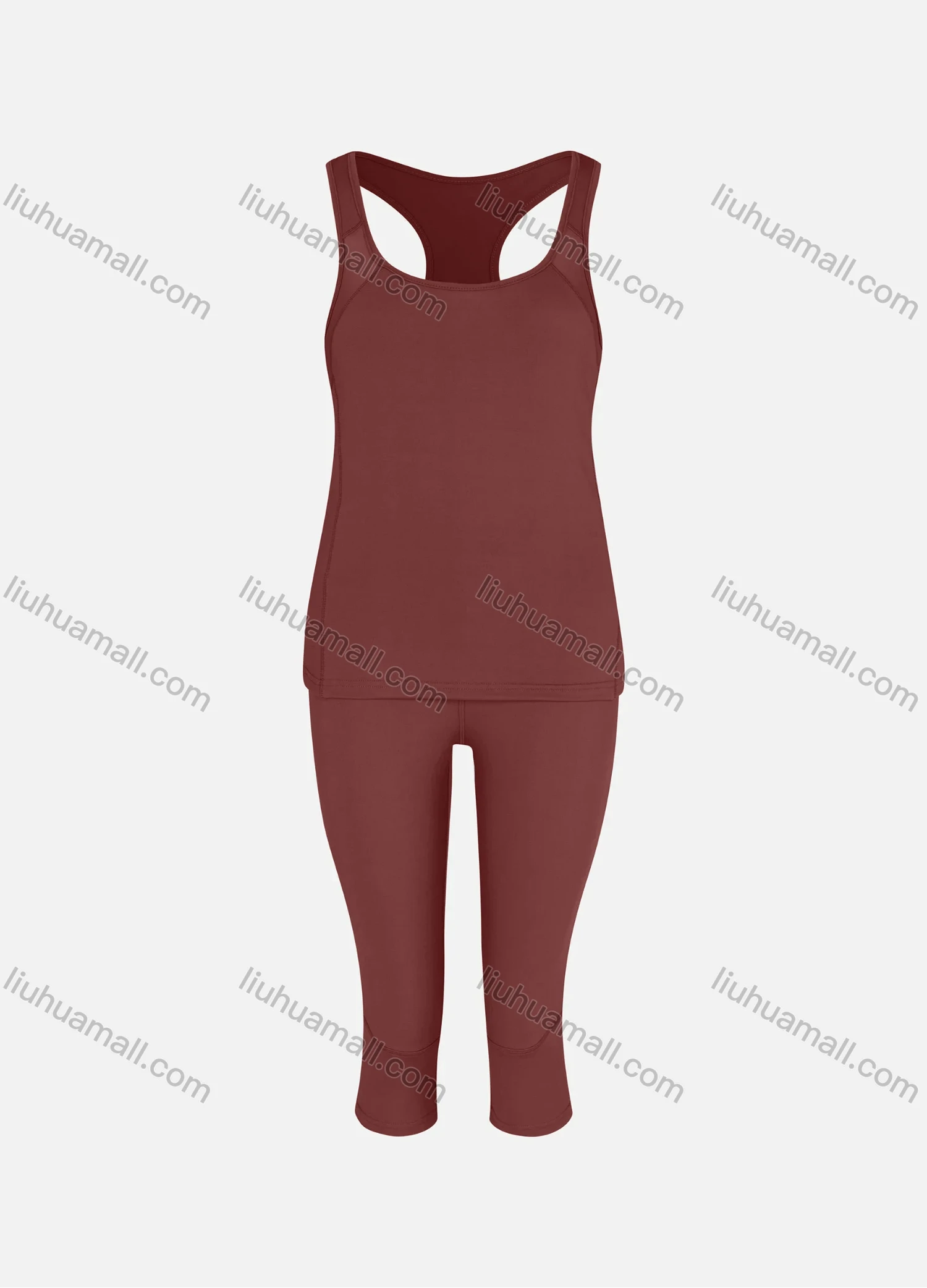 Wholesale Women's Sporty Quick Dry Tank Top & Shorts Sets - Liuhuamall