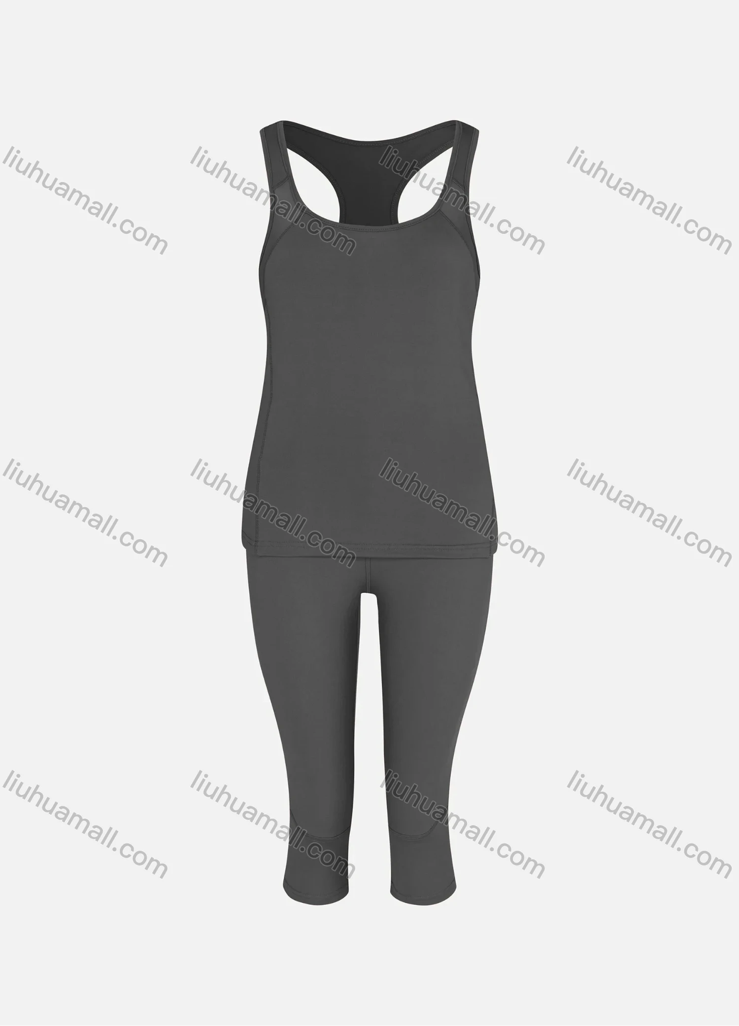 Wholesale Women's Sporty Quick Dry Tank Top & Shorts Sets - Liuhuamall