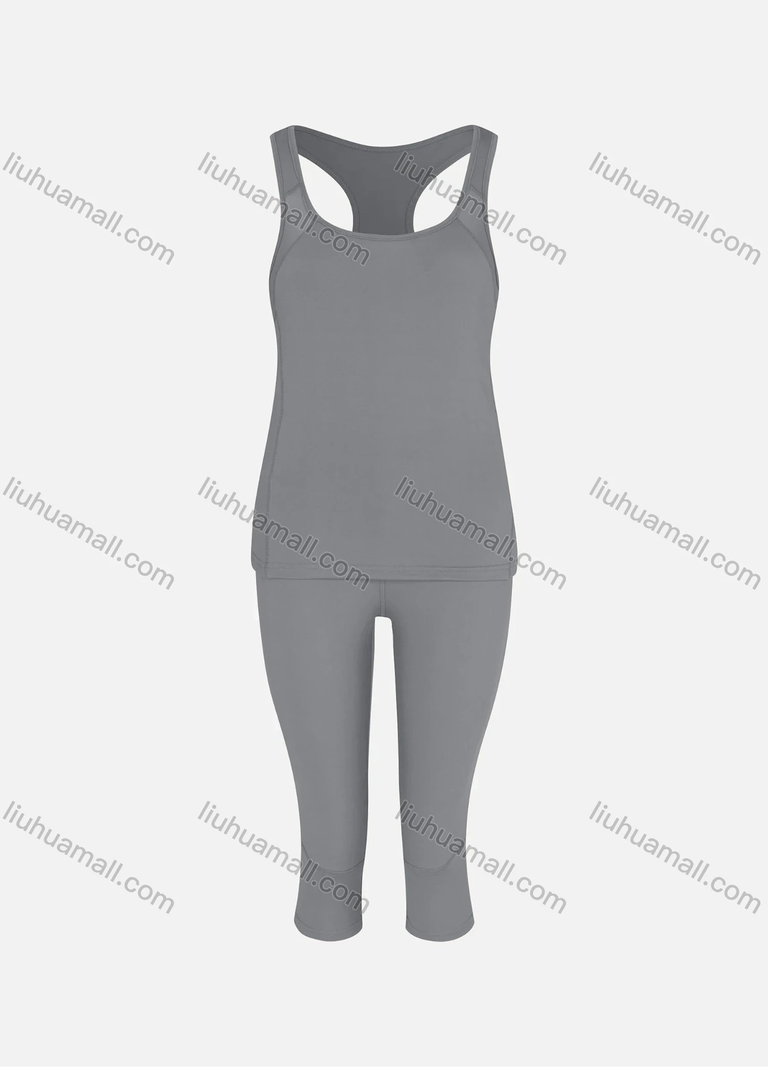Wholesale Women's Sporty Quick Dry Tank Top & Shorts Sets - Liuhuamall
