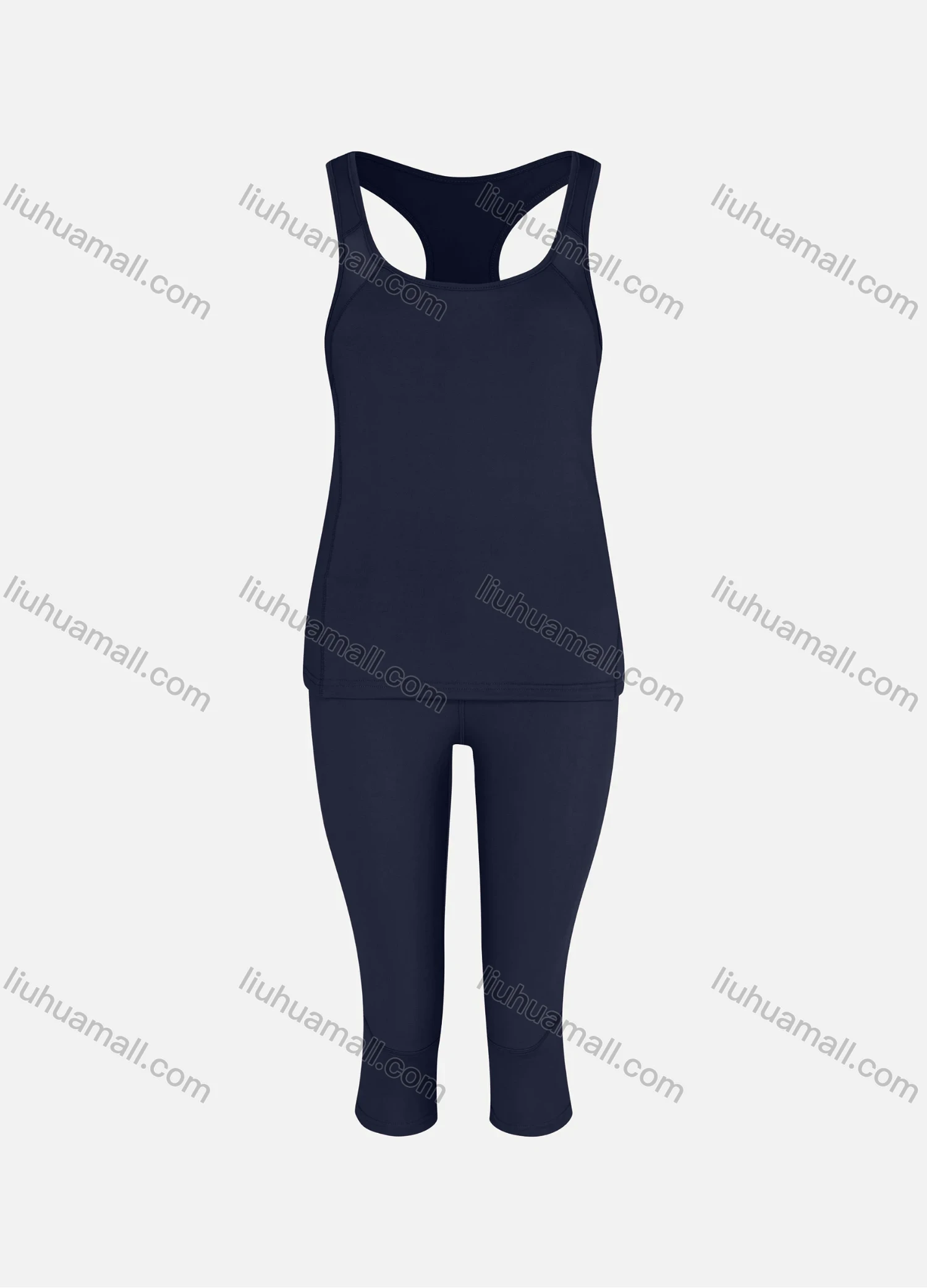 Wholesale Women's Sporty Quick Dry Tank Top & Shorts Sets - Liuhuamall