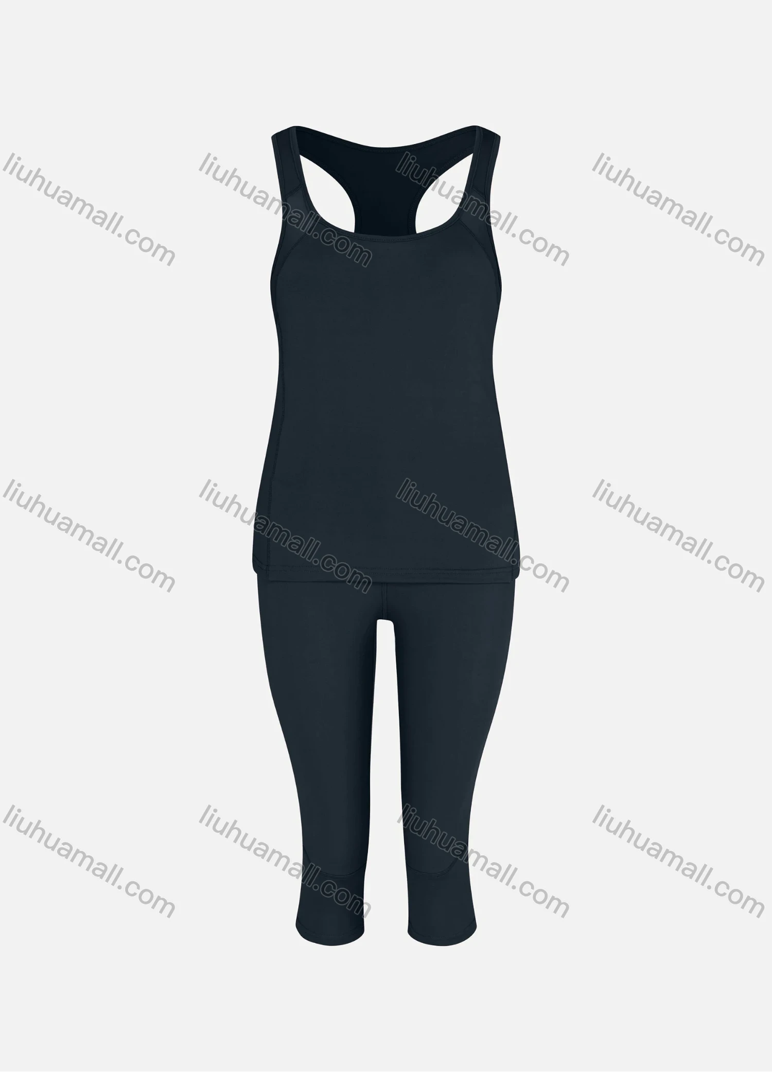 Wholesale Women's Sporty Quick Dry Tank Top & Shorts Sets - Liuhuamall