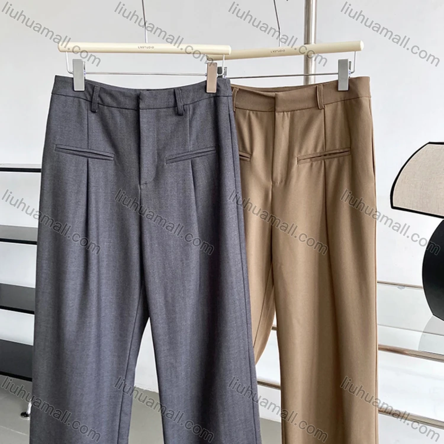 Wholesale Women's Business Plain Suit Pants - Liuhuamall