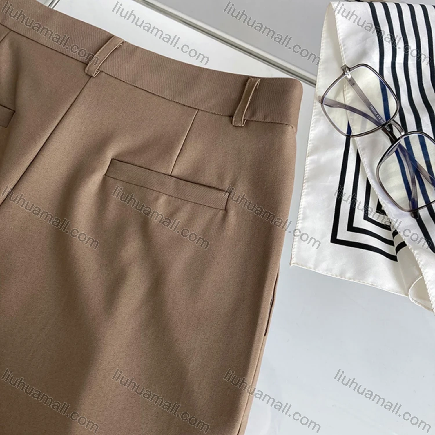 Wholesale Women's Business Plain Suit Pants - Liuhuamall