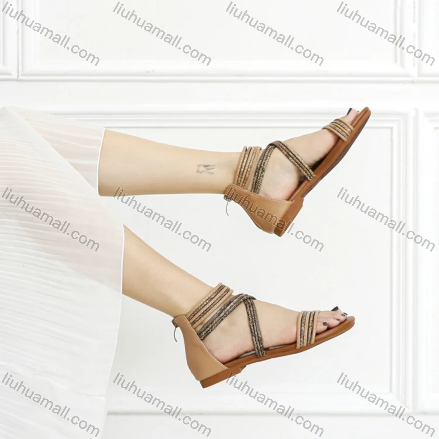 Wholesale Women's Casual Bohemian Style Sandal - Liuhuamall