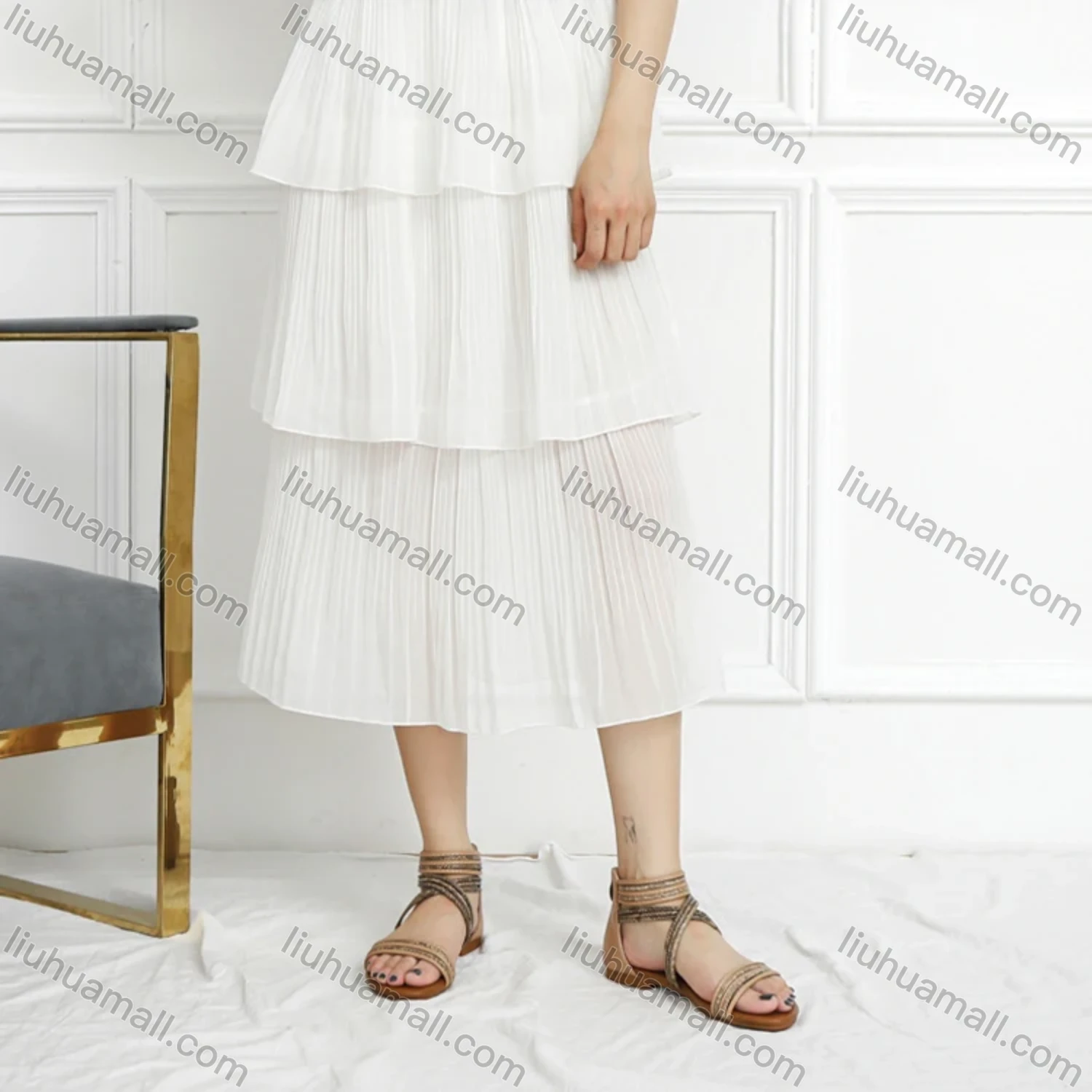 Wholesale Women's Casual Bohemian Style Sandal - Liuhuamall