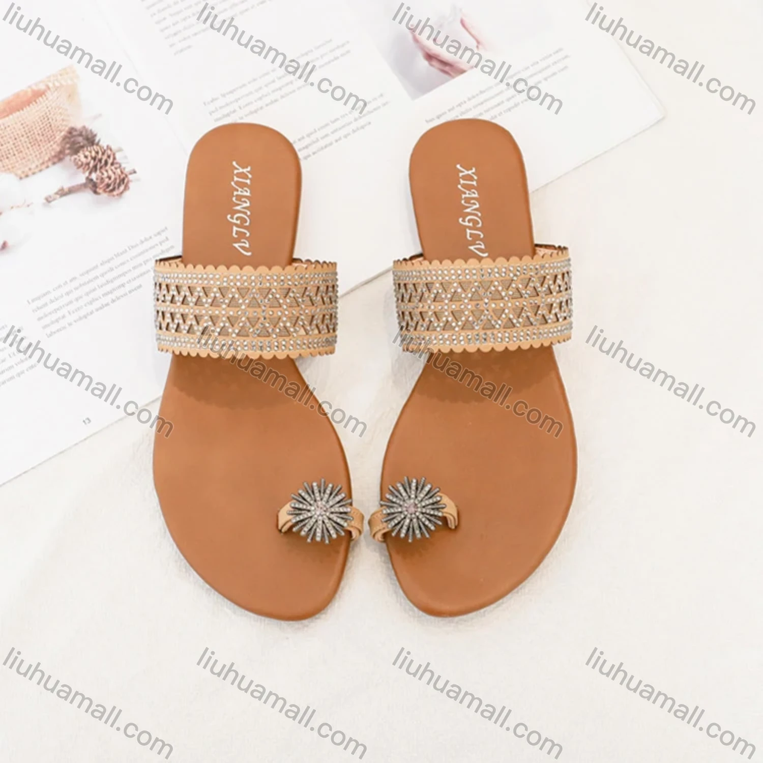 Wholesale Women's Casual Bohemian Style Sandal - Liuhuamall