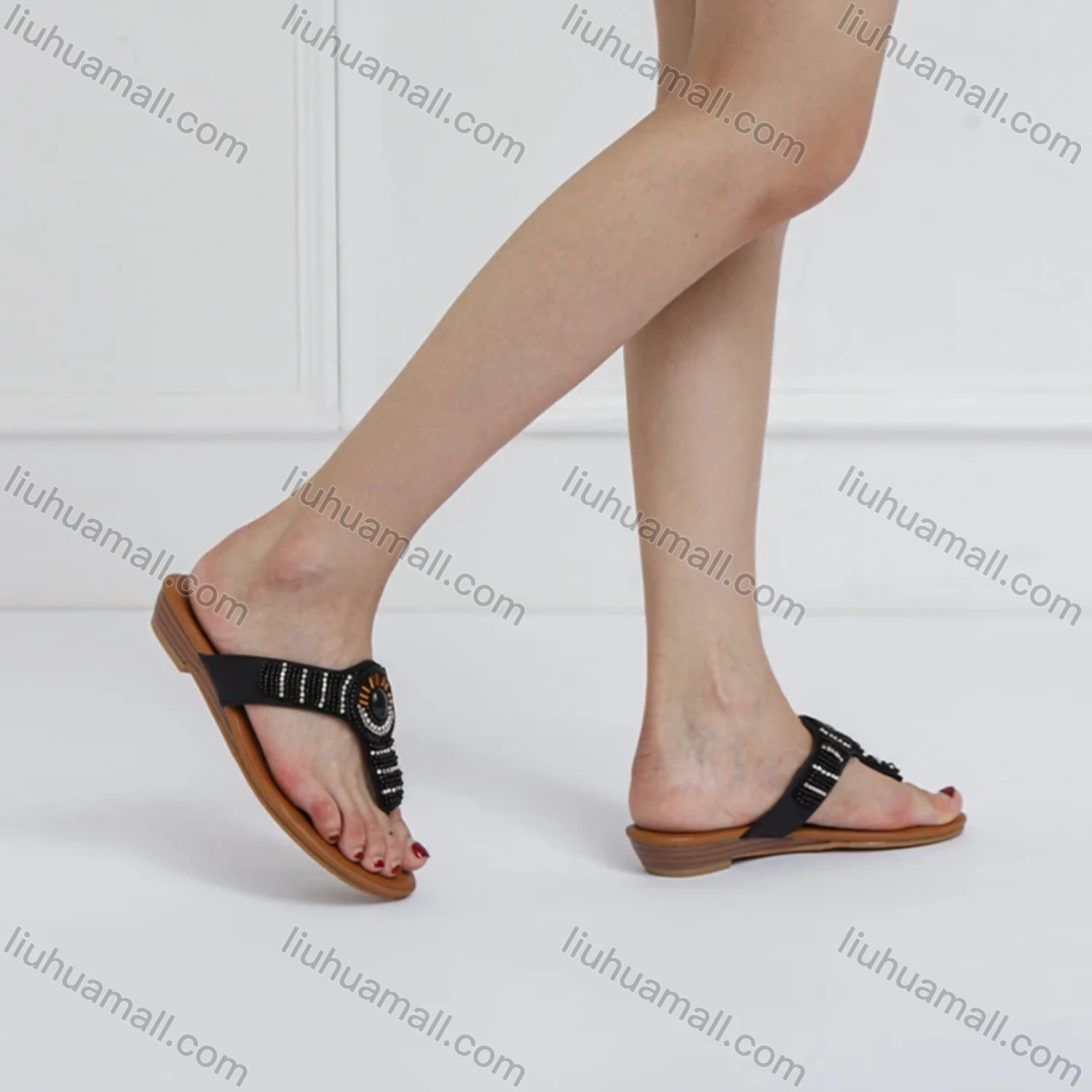 Wholesale Women's Casual Bohemian Style Sandal - Liuhuamall