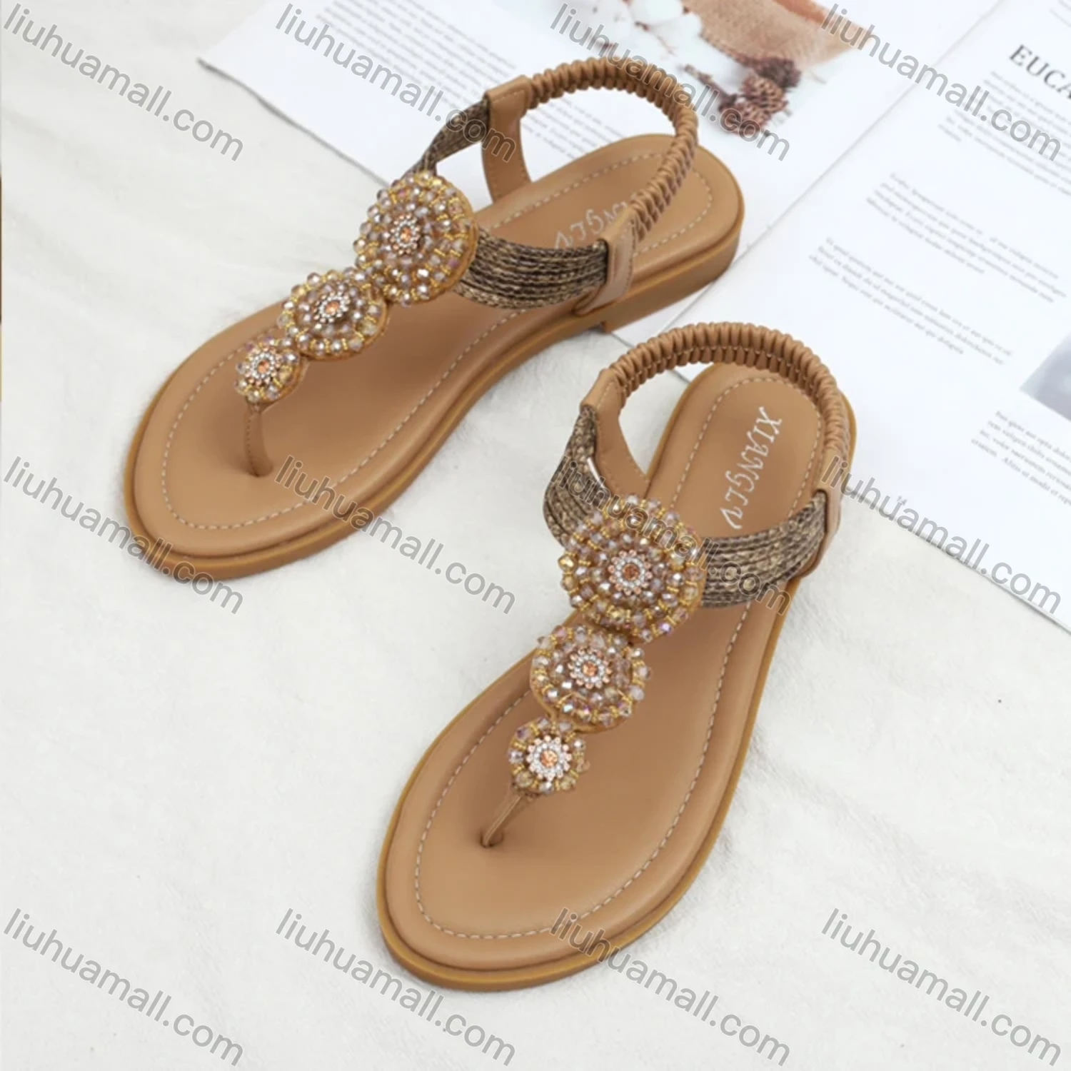 Wholesale Women's Casual Bohemian Style Sandal - Liuhuamall