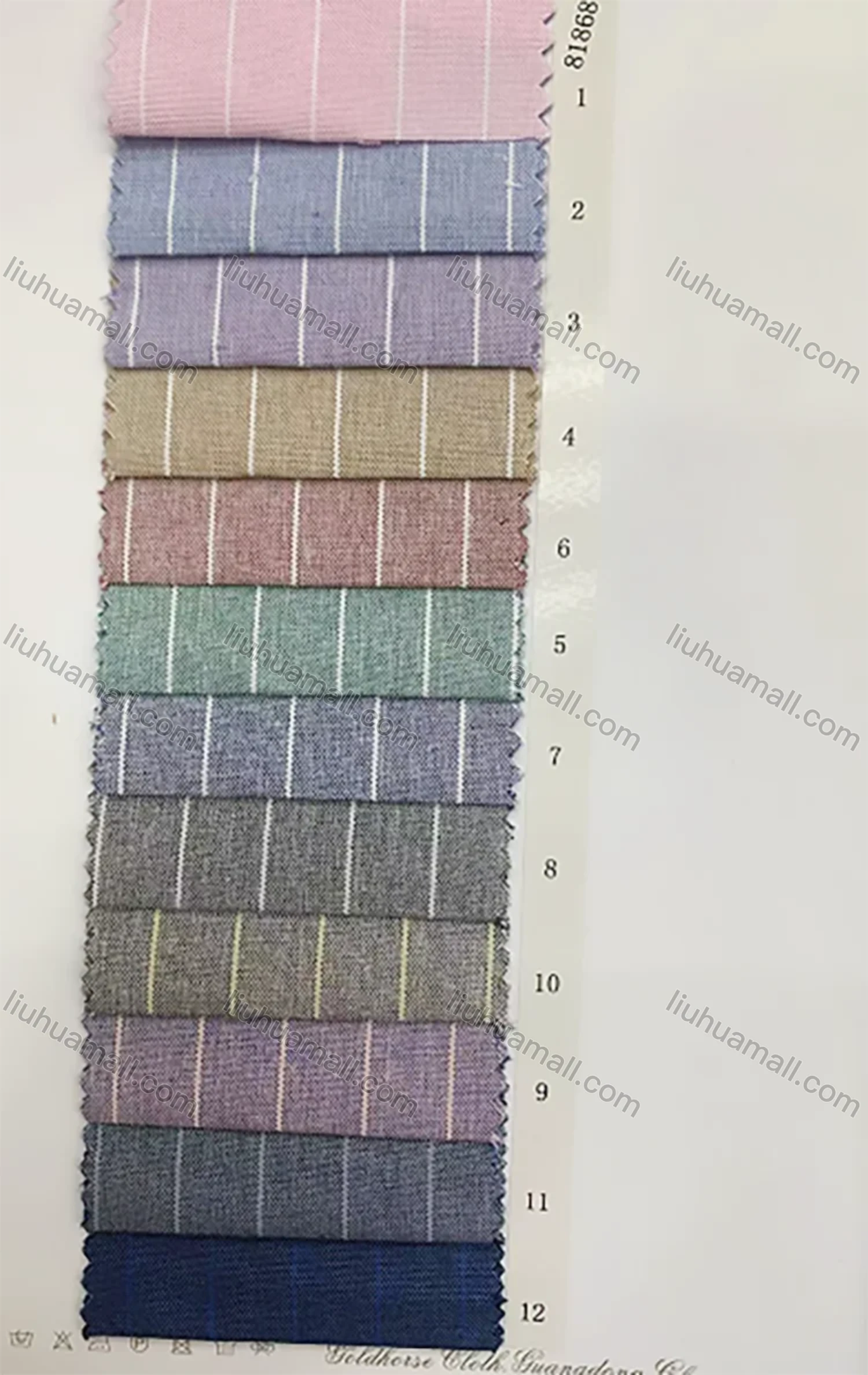 Wholesale Men's Slim Fit Long Sleeve Button Down Collar Striped Dress Shirts - Liuhuamall