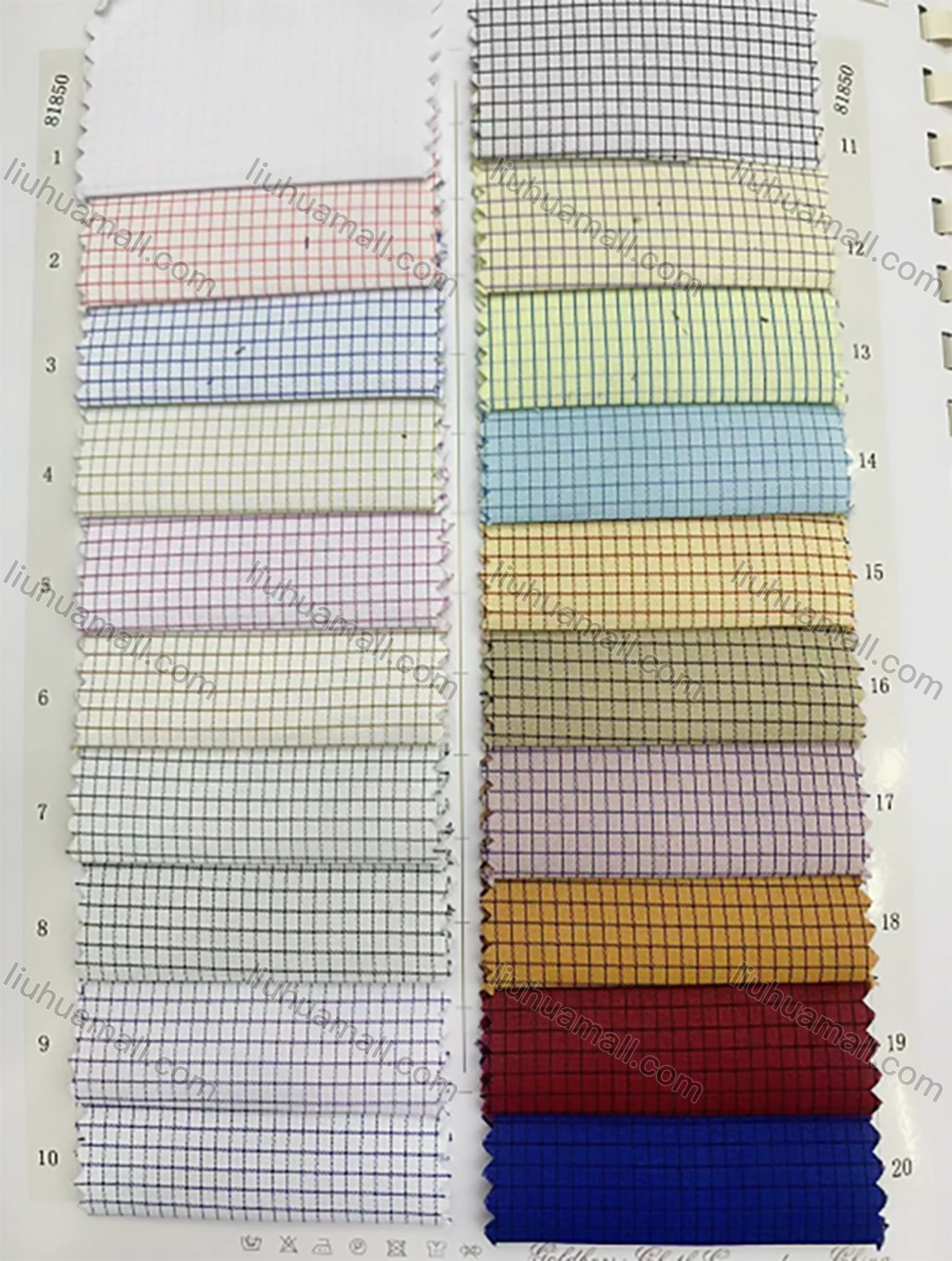 Wholesale Men's Slim Fit Long Sleeve Button Down Collar Gingham Dress Shirts - Liuhuamall