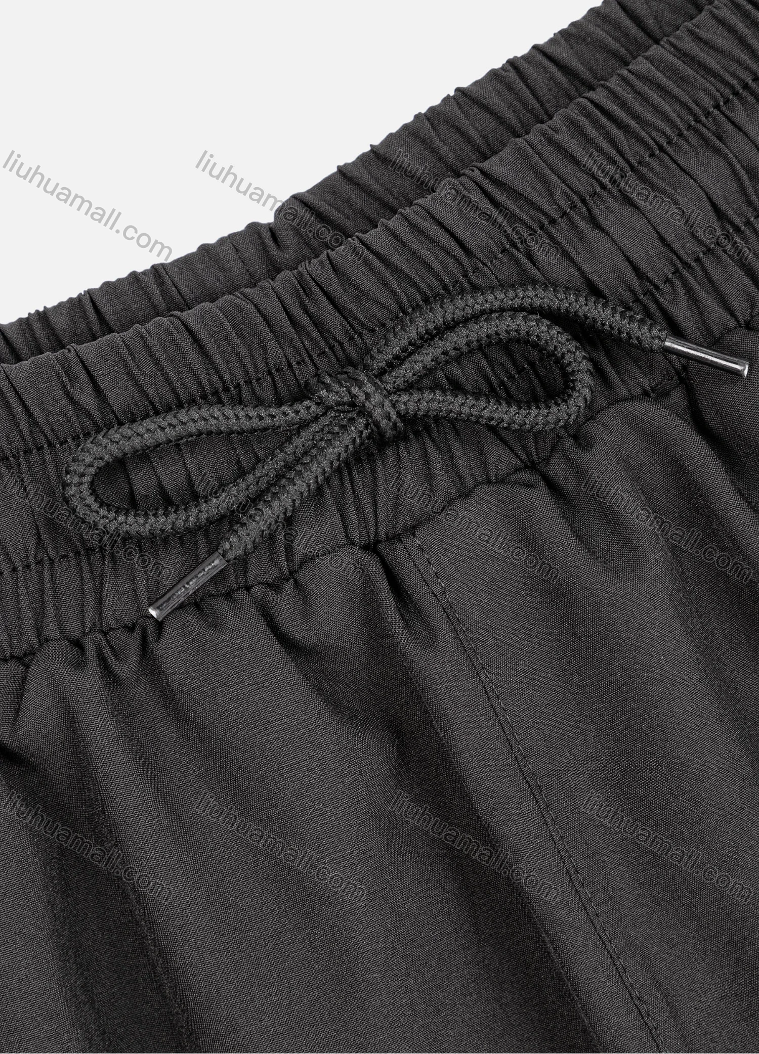 Wholesale Women's Sporty Plain Mesh Drawstring Shorts QYN-2024# - Liuhuamall