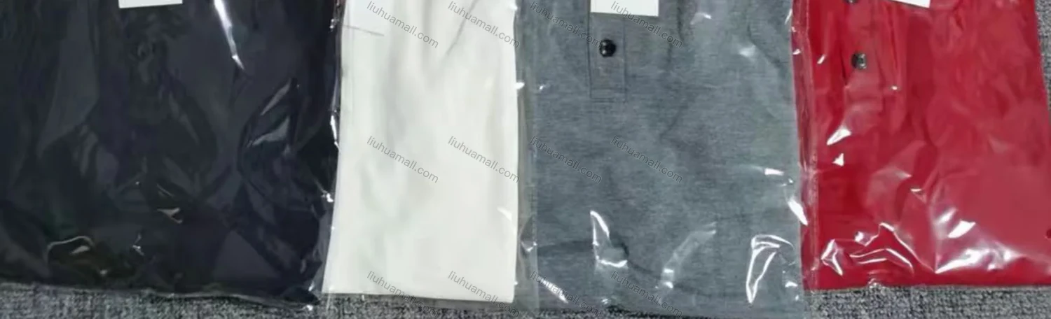 Wholesale Men's Casual 100%Cotton Collared Raglan Sleeve Colorblock Polo Shirt - Liuhuamall