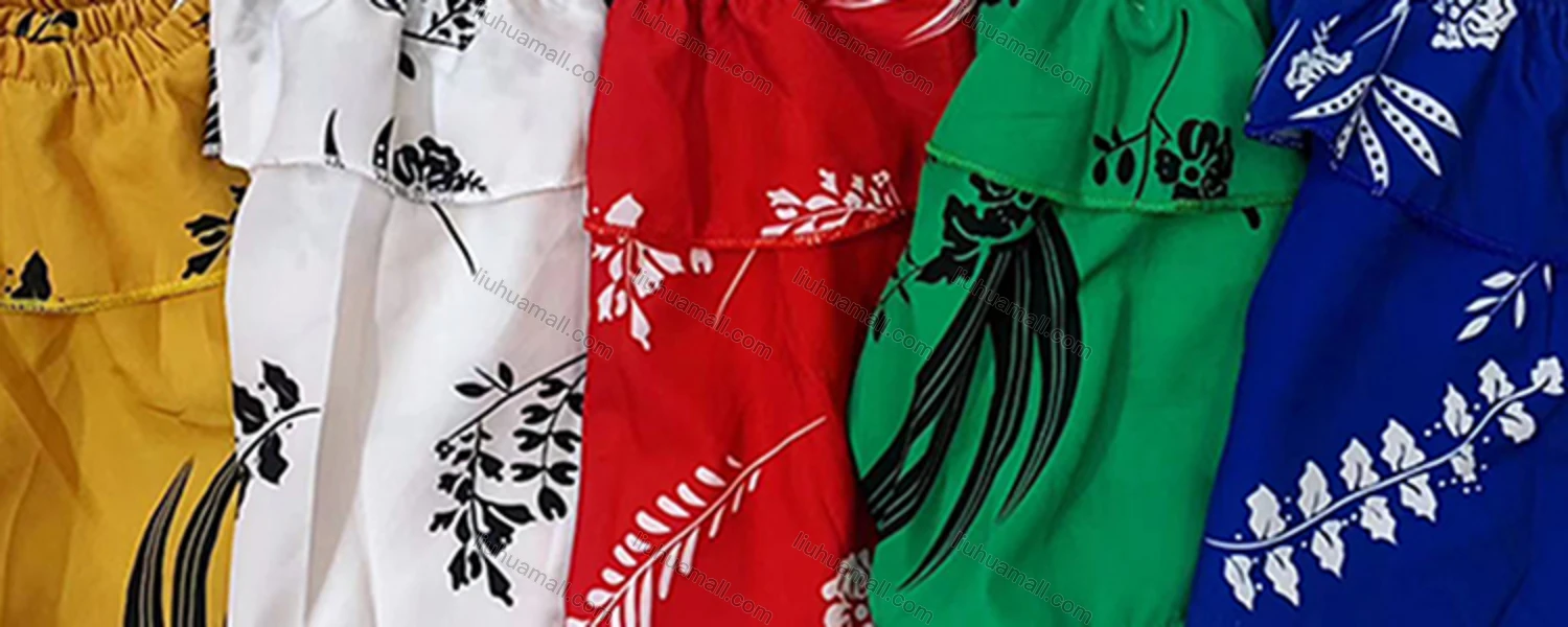 Wholesale Girl's Casual Allover Print Ruffle Trim Tops & Bow Tie Ruffle Trim Short Skirts 2 Piece Set - Liuhuamall