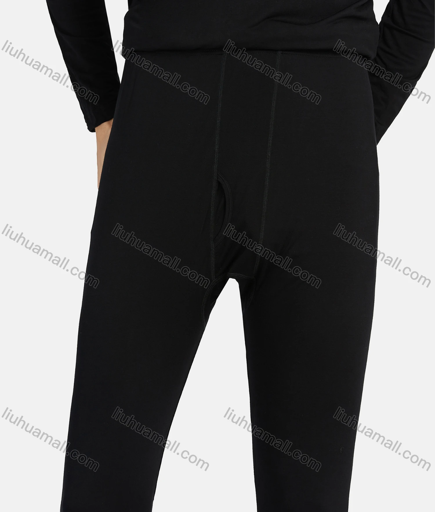 Wholesale Men's Winter Comfy Long Sleeve Tops&Pants 2 Piece Underwear Sets - Liuhuamall