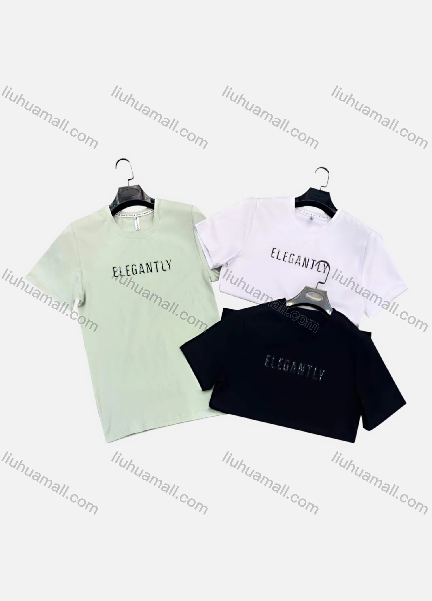 Wholesale Men's Casual Crew Neck Short Sleeve Letter 100%Cotton T-shirt - Liuhuamall