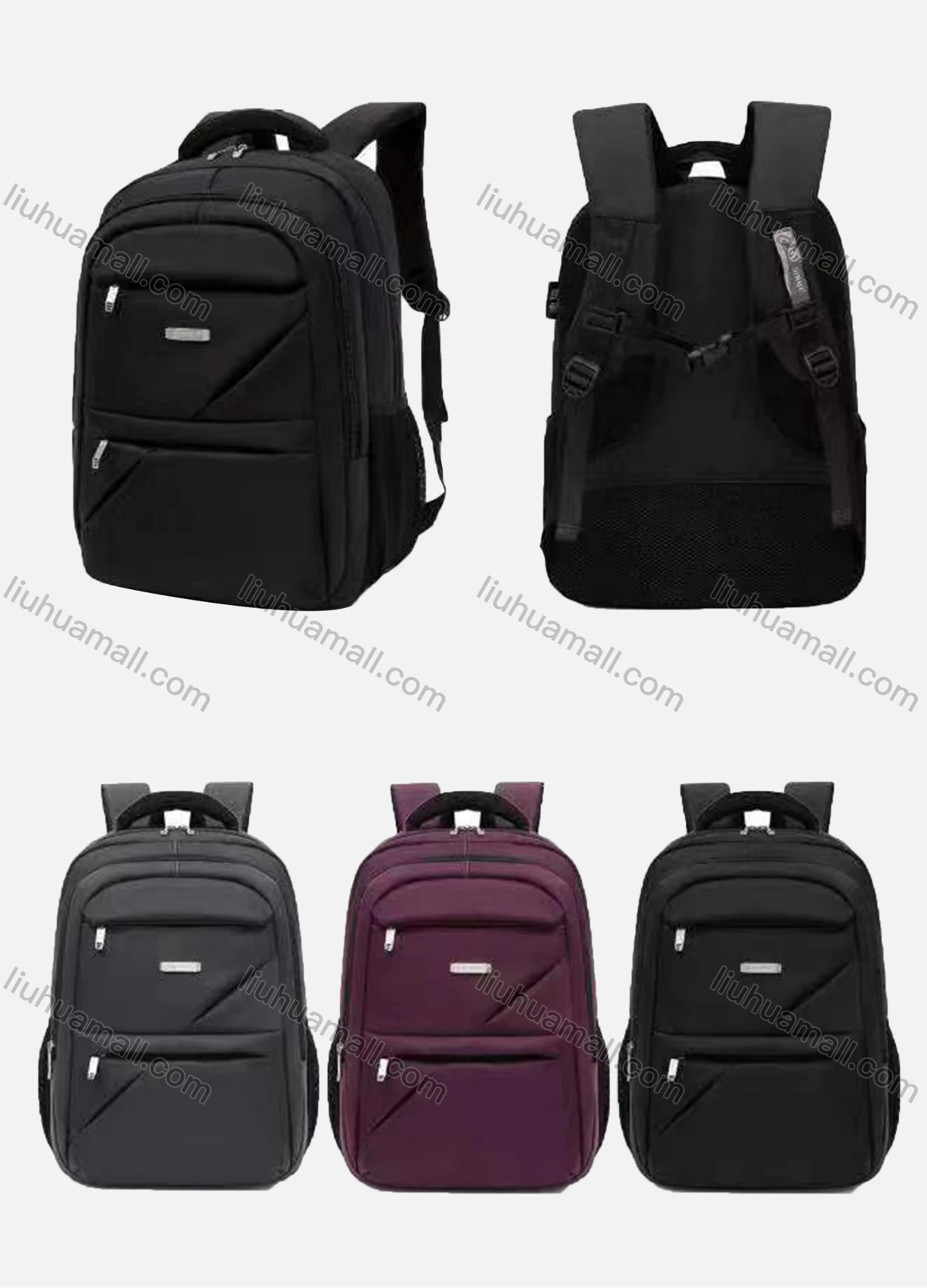 Wholesale Business Durable Water Resistant College School Computer Bag Laptops Backpack - Liuhuamall