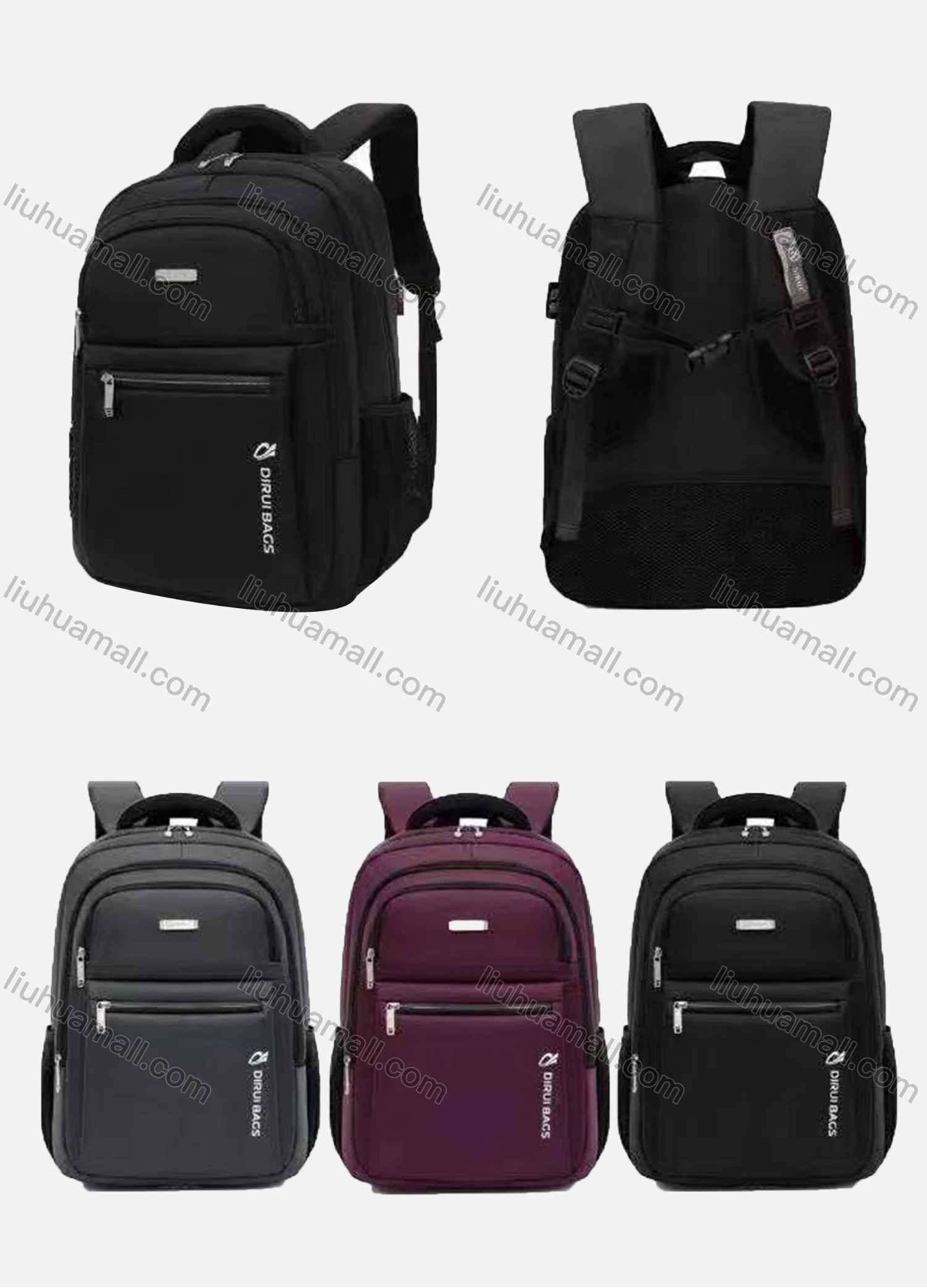 Wholesale Business Durable Water Resistant College School Computer Bag Laptops Backpack - Liuhuamall
