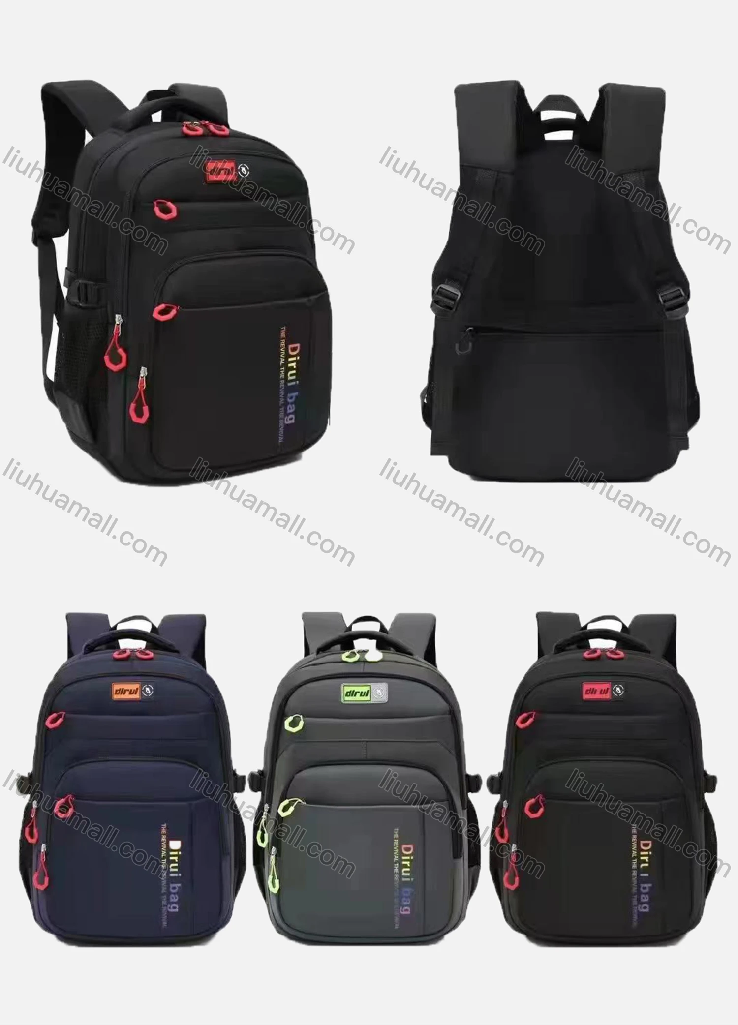 Wholesale Business Durable Water Resistant College School Computer Bag Laptops Backpack - Liuhuamall