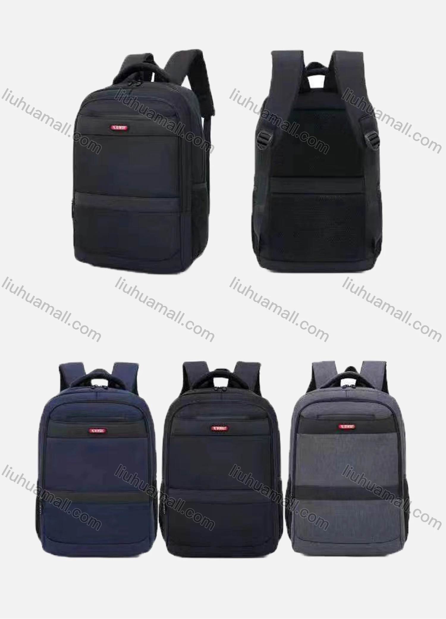 Wholesale Business Durable Water Resistant College School Computer Bag Laptops Backpack - Liuhuamall