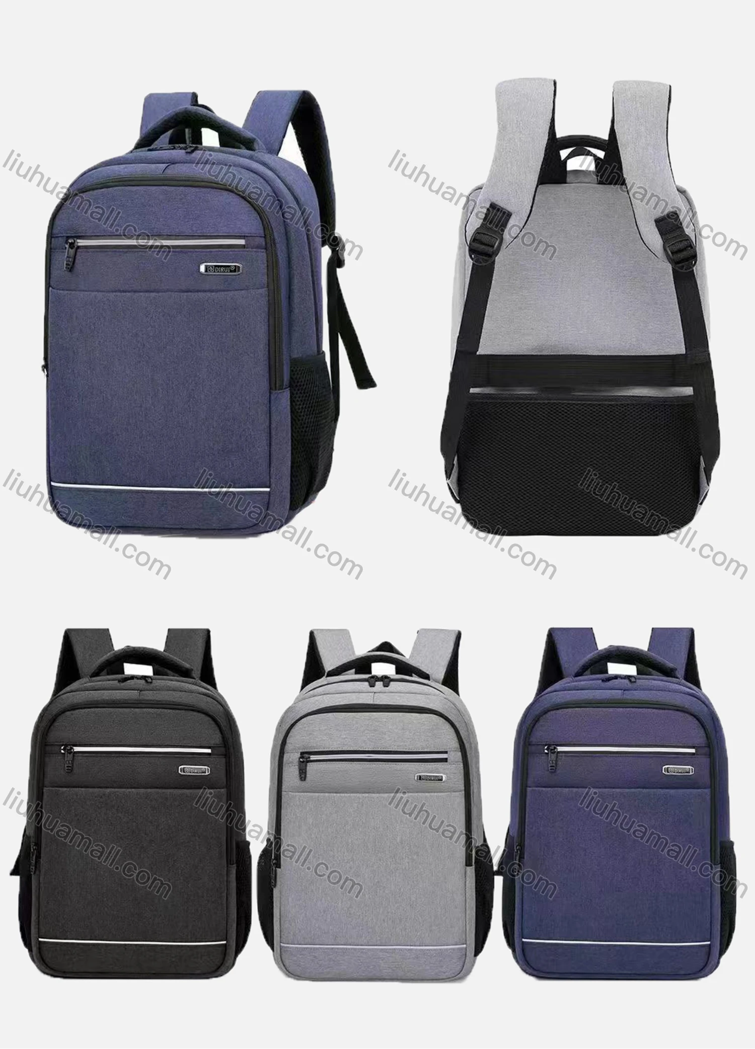 Wholesale Business Durable Water Resistant College School Computer Bag Laptops Backpack - Liuhuamall