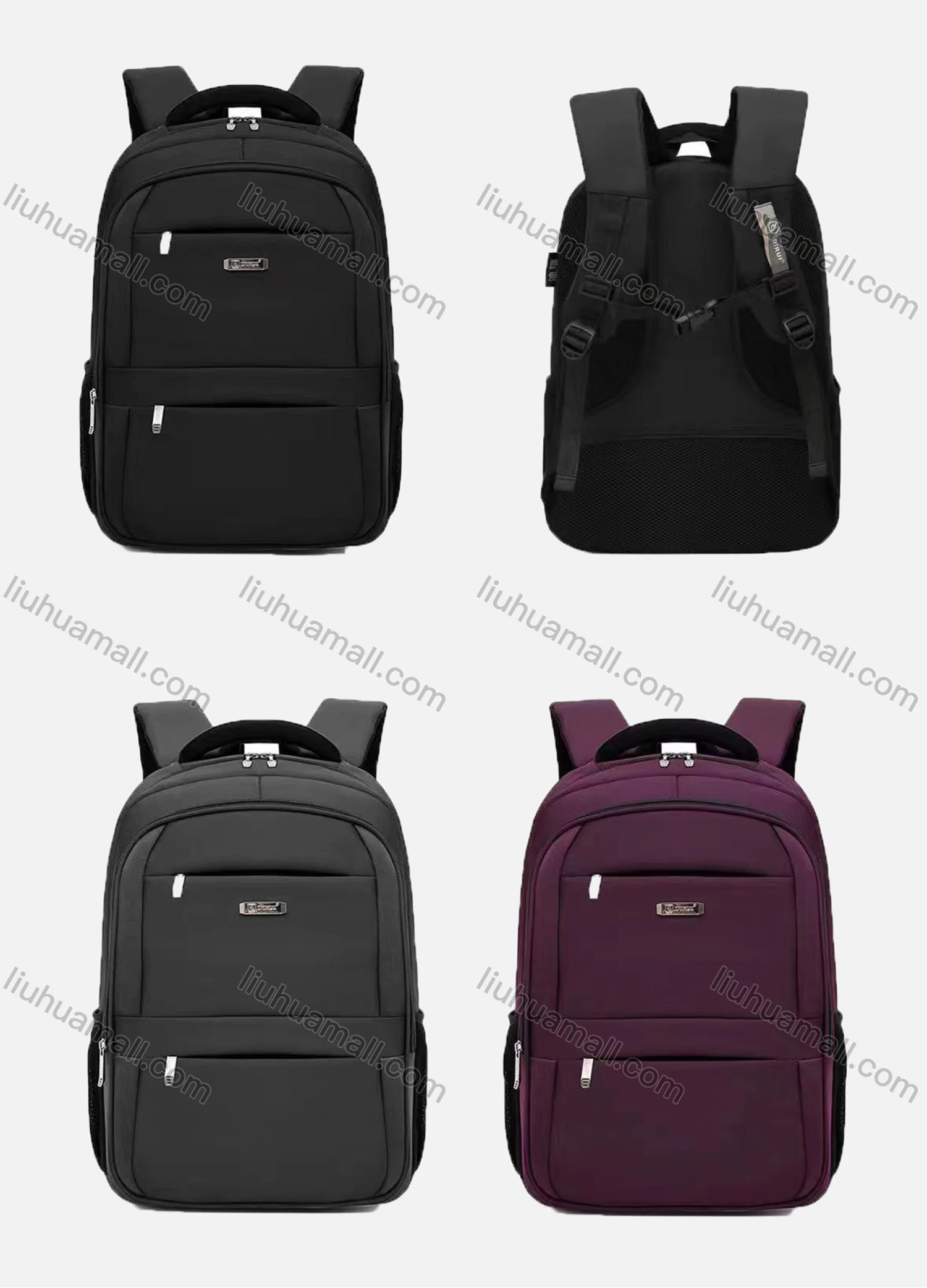 Wholesale Business Durable Water Resistant College School Computer Bag Laptops Backpack - Liuhuamall