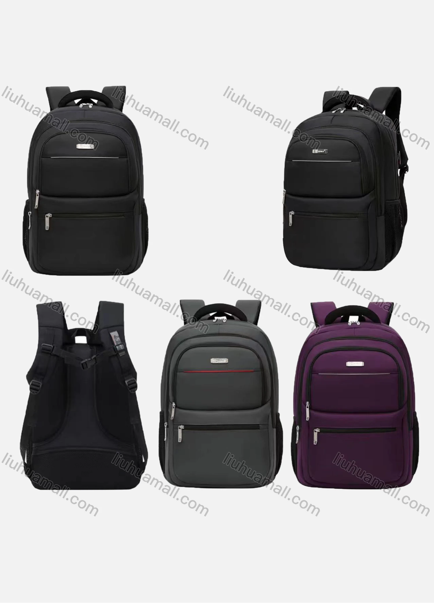 Wholesale Business Durable Water Resistant College School Computer Bag Laptops Backpack - Liuhuamall