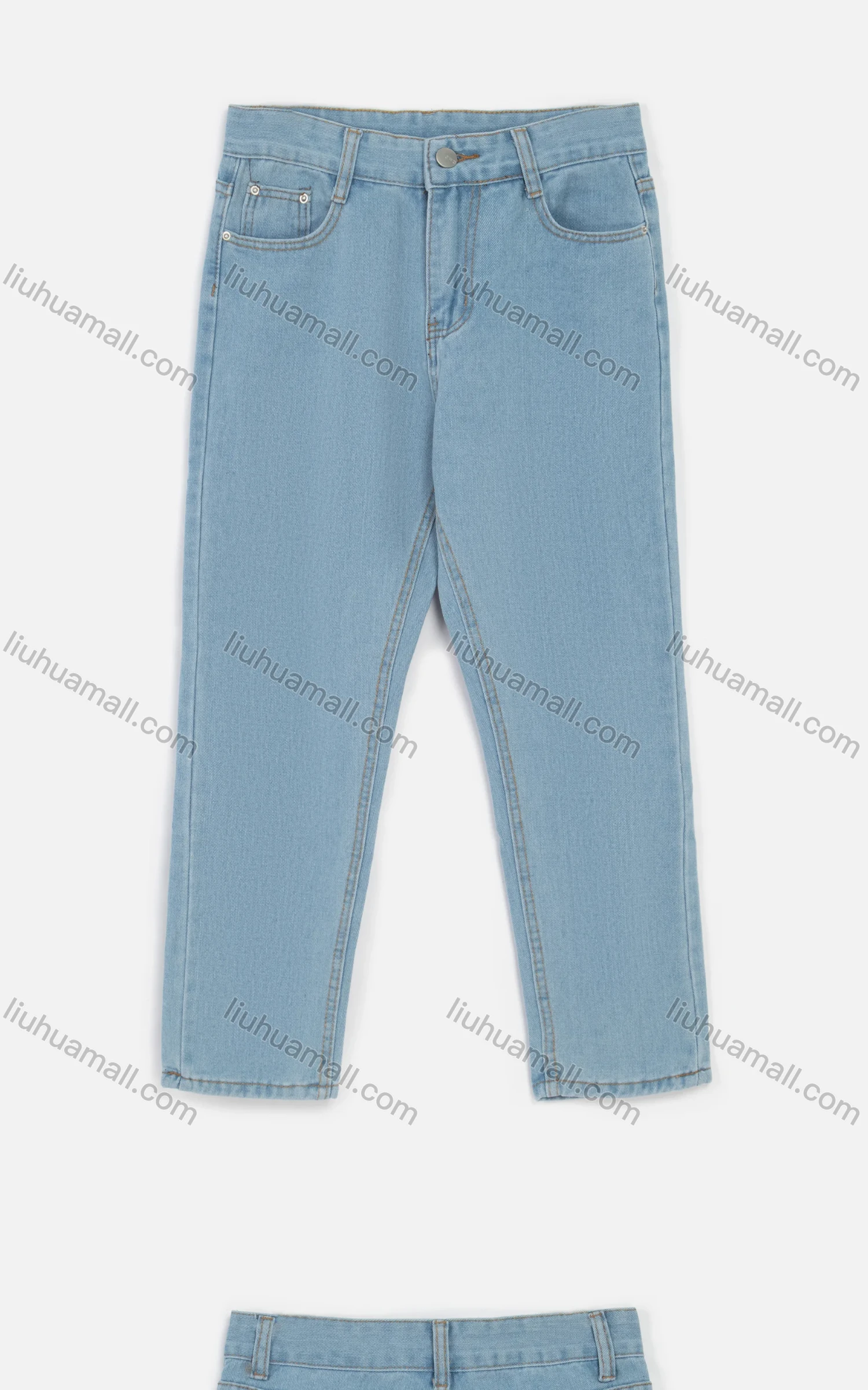 Wholesale Women's Fashion Slim Fit Button Front Distressed Jean - Liuhuamall