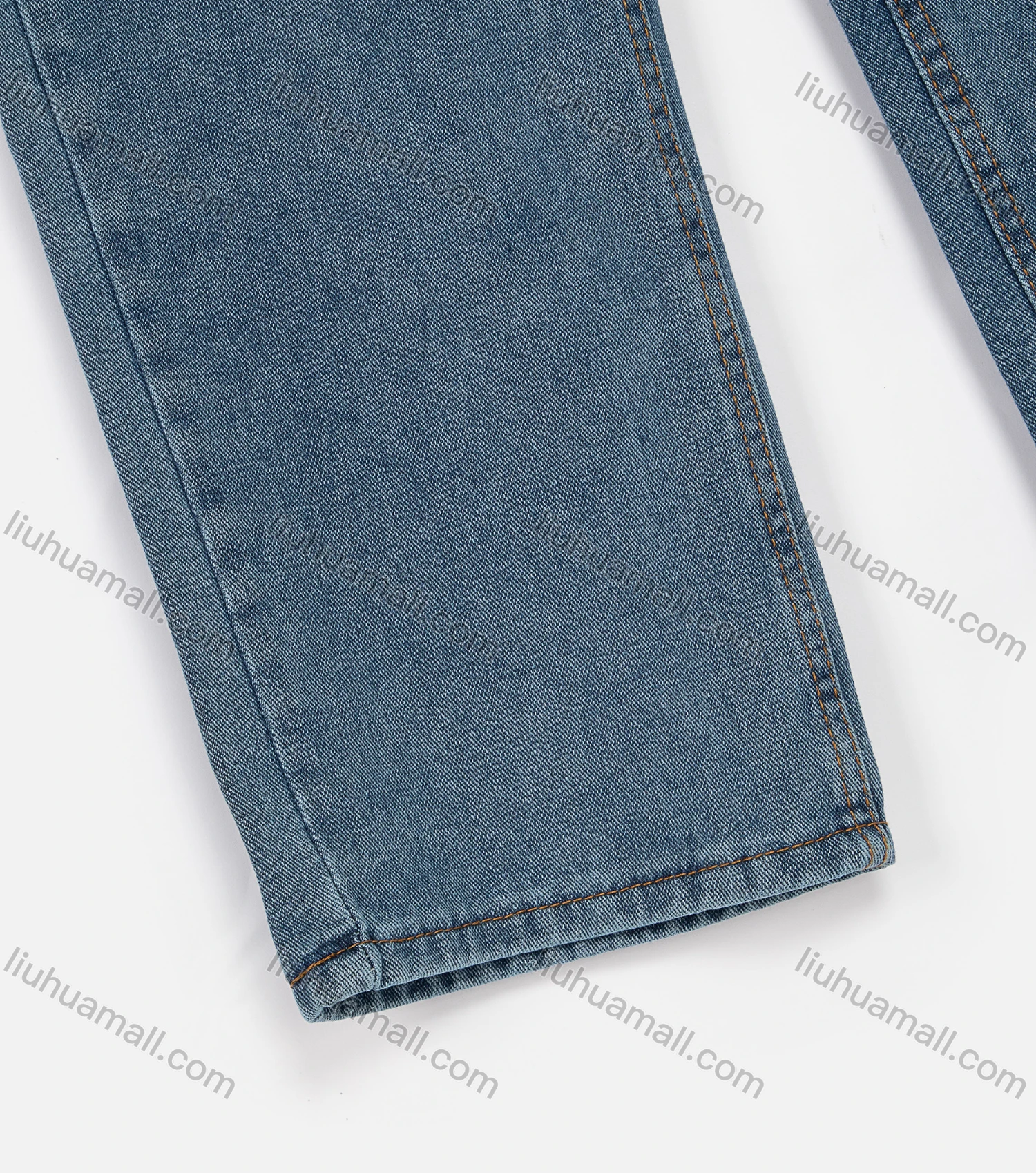 Wholesale Women's Casual Button Front Distressed Straight Leg Jean - Liuhuamall