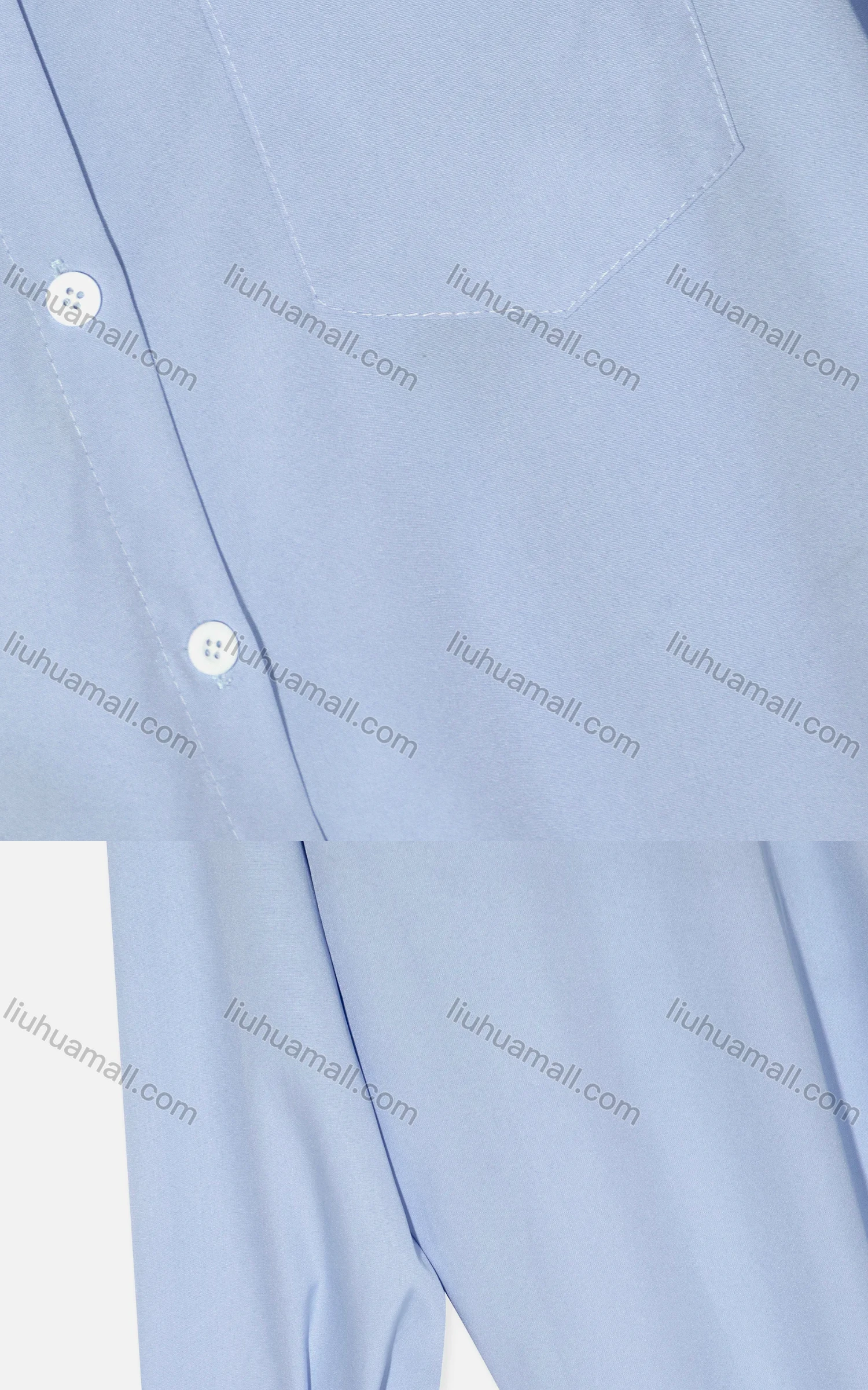 Wholesale Women's Casual Collared Long Sleeve Button Down Plain Long Shirts - Liuhuamall