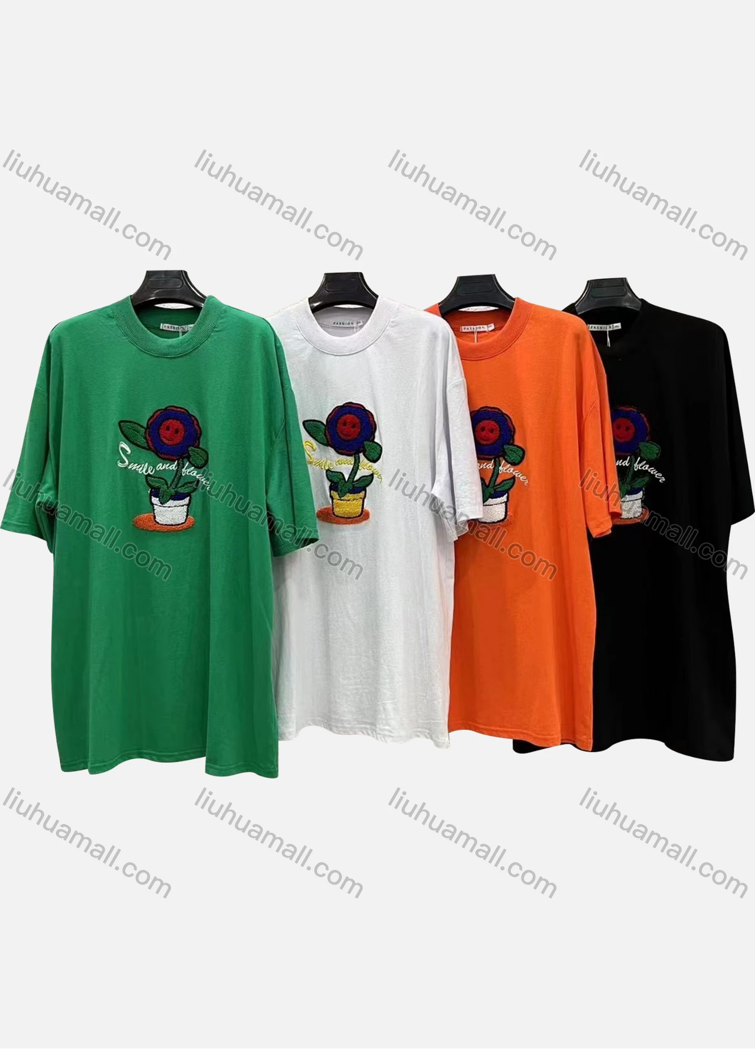 Wholesale Men's Casual Cartoon Graphic Round Neck Half Sleeve 100% Cotton Tee - Liuhuamall
