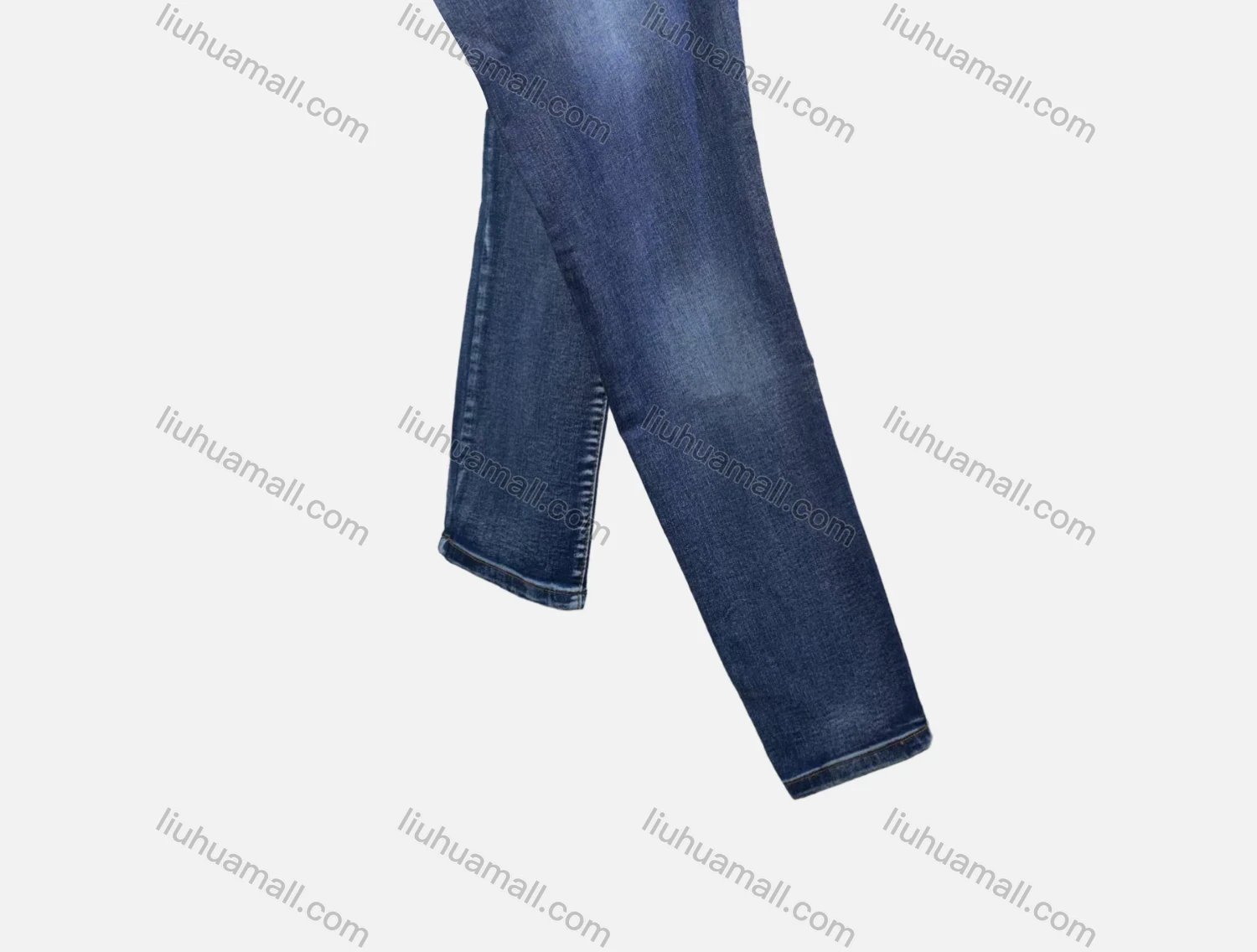 Wholesale Men's Casual Plain Distressed Pockets Ankle Length Jeans - Liuhuamall