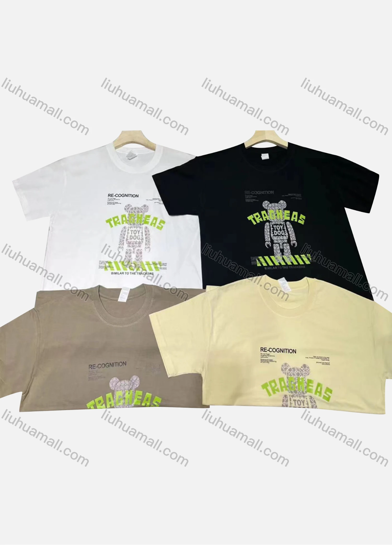 Wholesale Men's Casual Graphic & Letter Print Round Neck Short Sleeve T-shirt - Liuhuamall