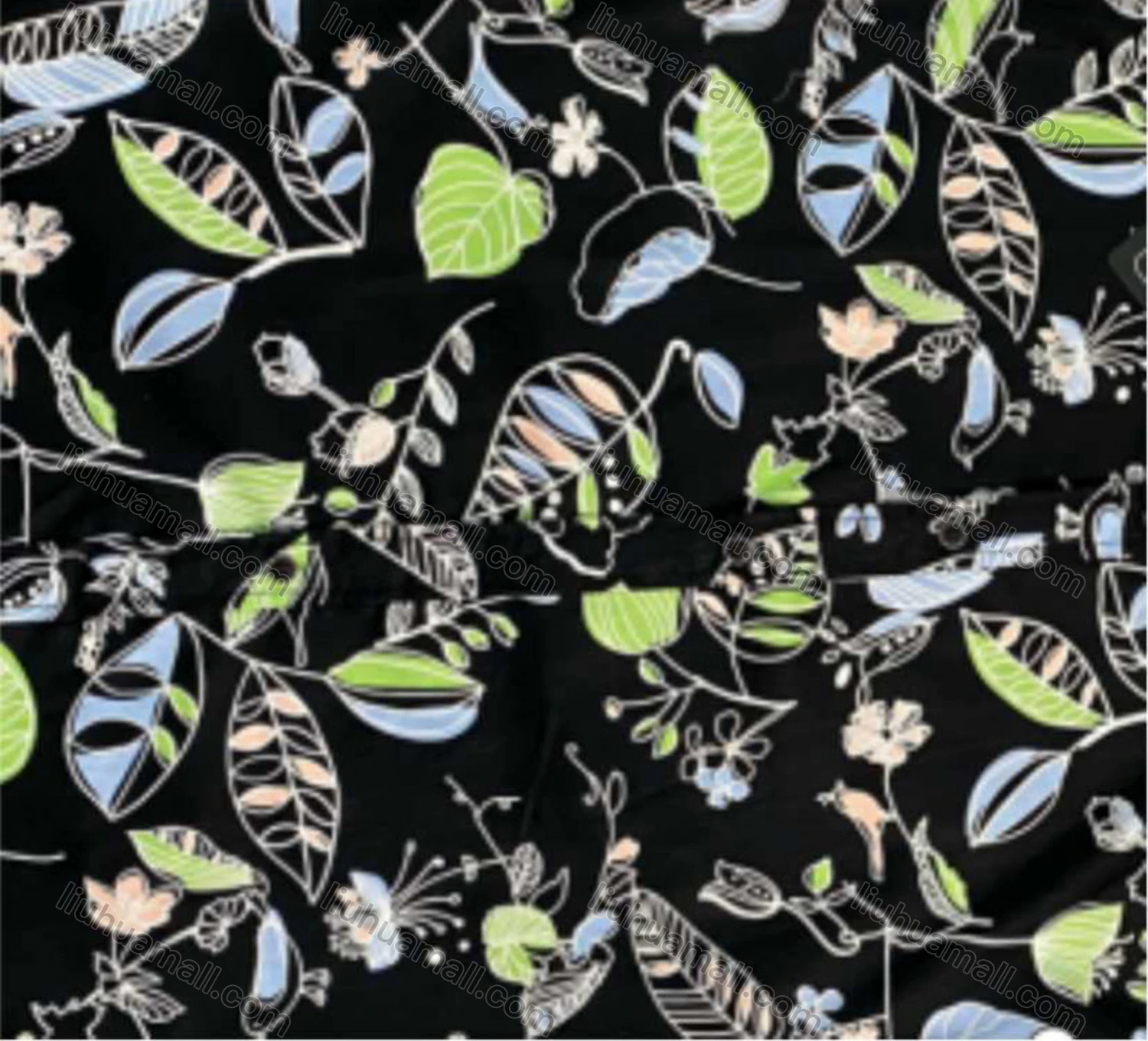 Wholesale Men's Casual Allover Print Short Sleeve Shirt - Liuhuamall