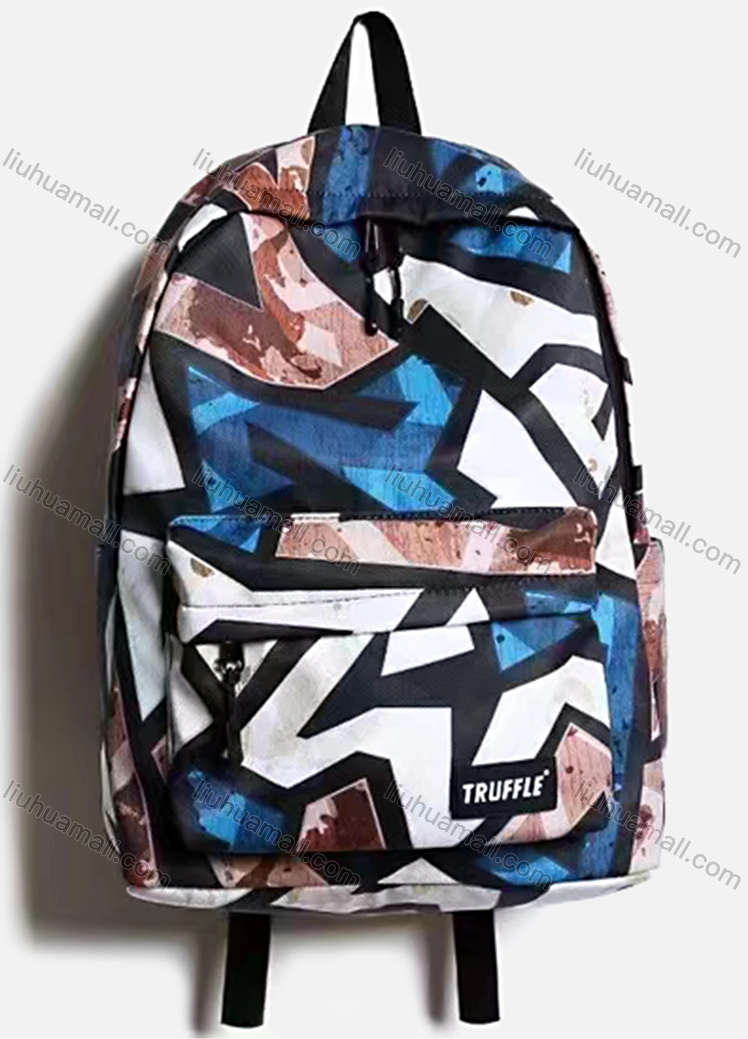 Wholesale Student's Nylon Graffiti Durable Water Resistant School Book Bag Laptops Backpack - Liuhuamall
