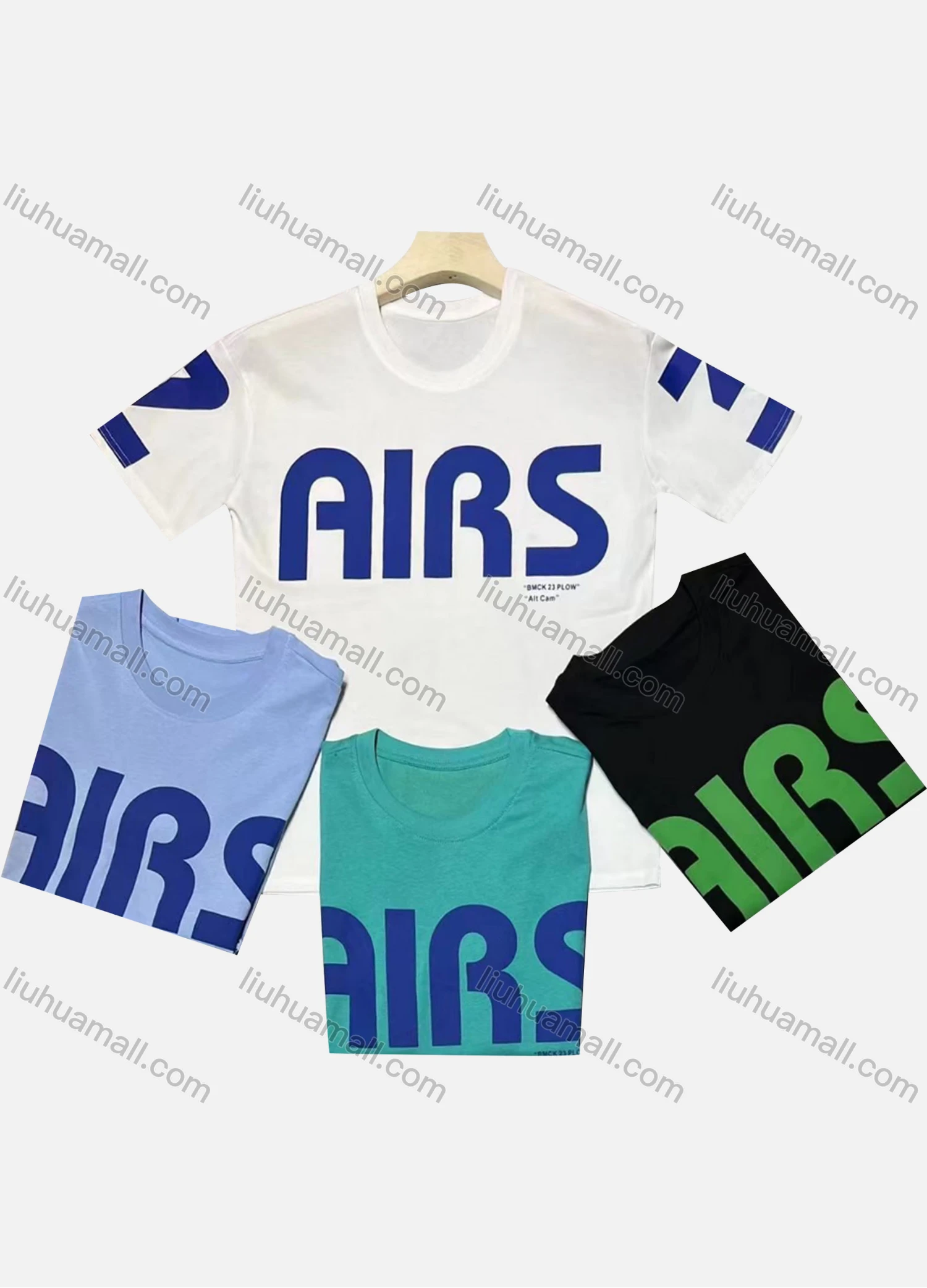 Wholesale Men's Casual Round Neck Short Sleeve Letter T-shirt - Liuhuamall