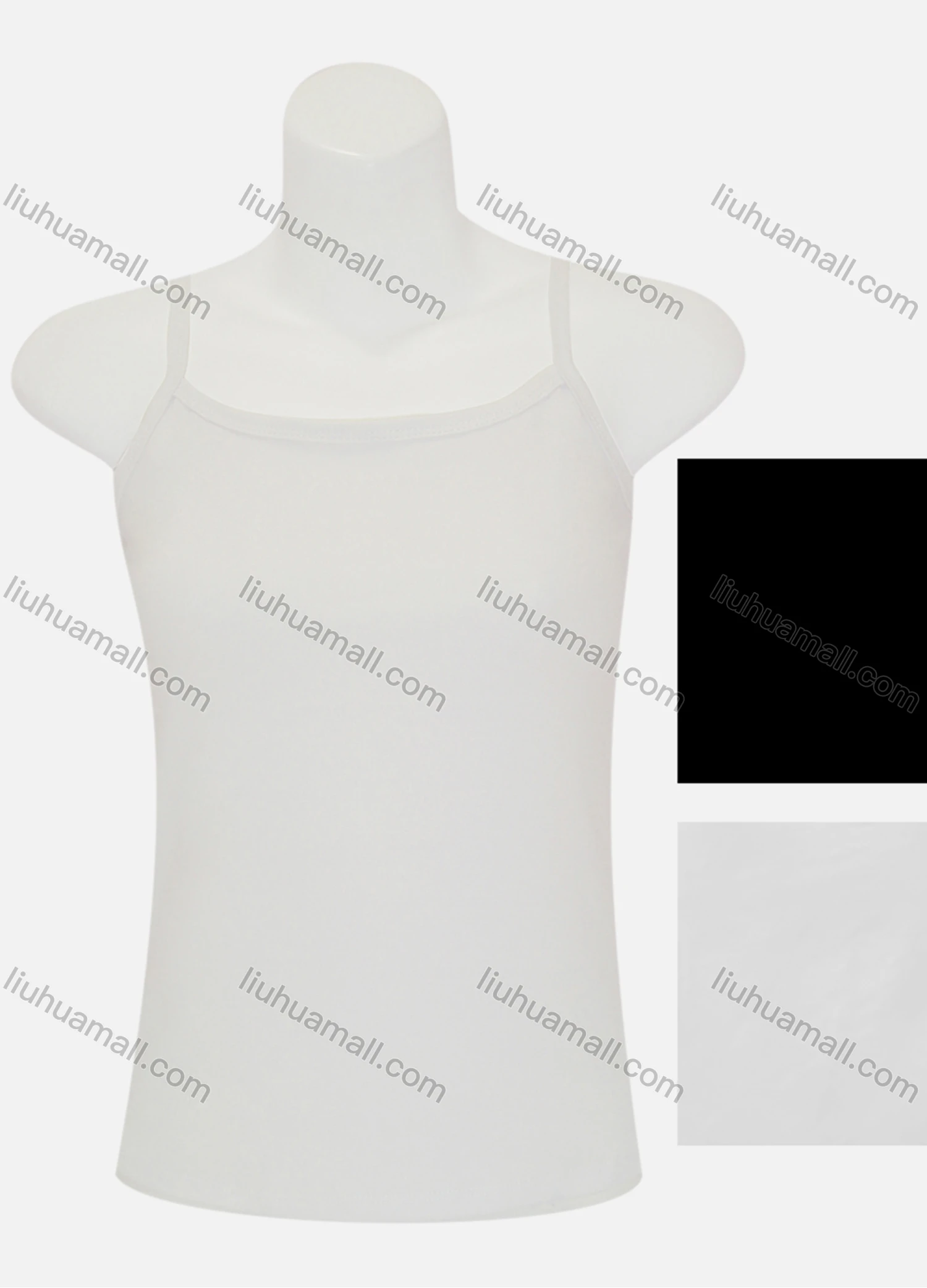 Wholesale Women's Casual Plain Square Neck Slim Fit Cami Top - Liuhuamall