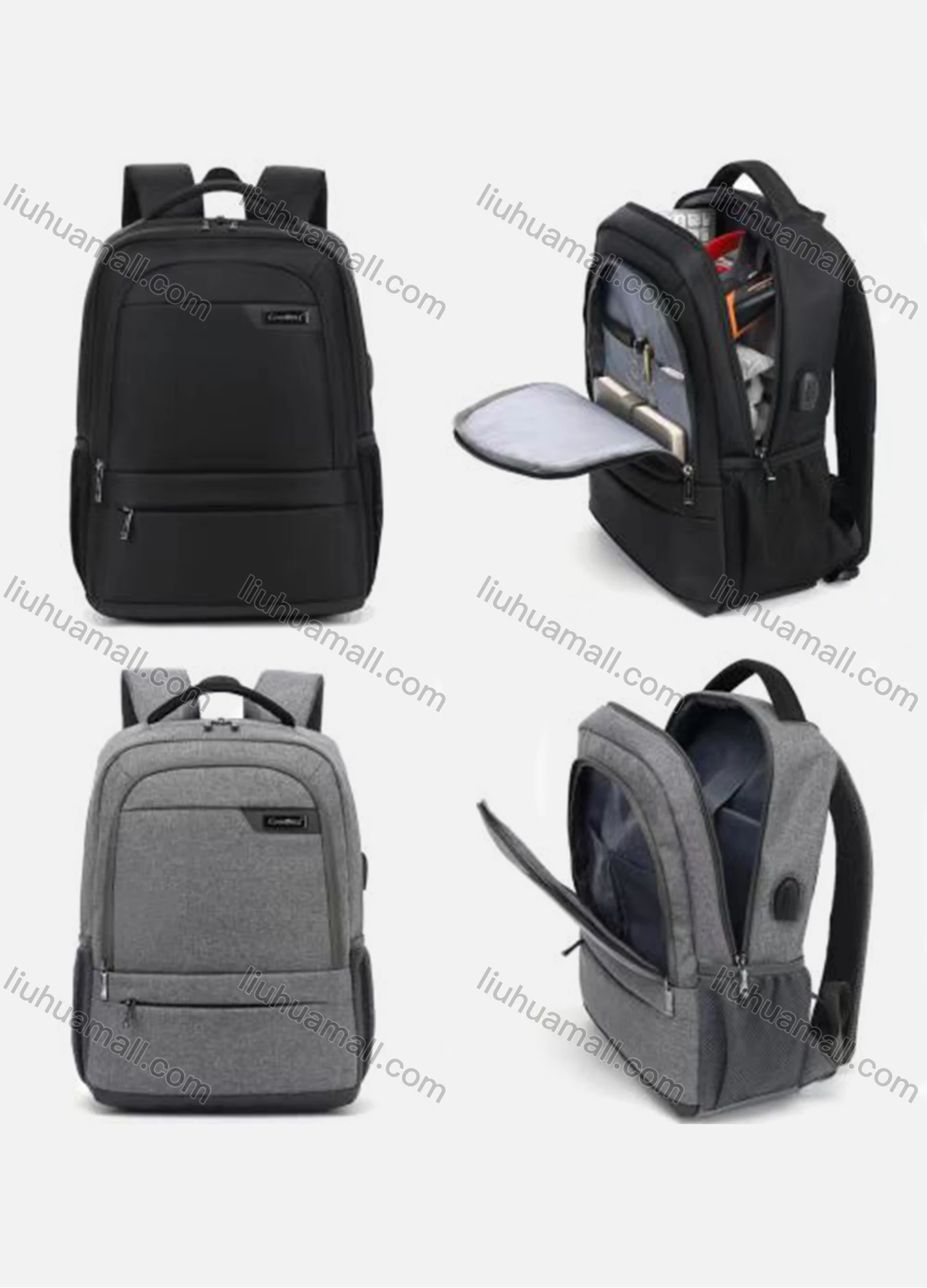 Wholesale Business Durable Water Resistant School Computer Bag Laptops Backpack - Liuhuamall