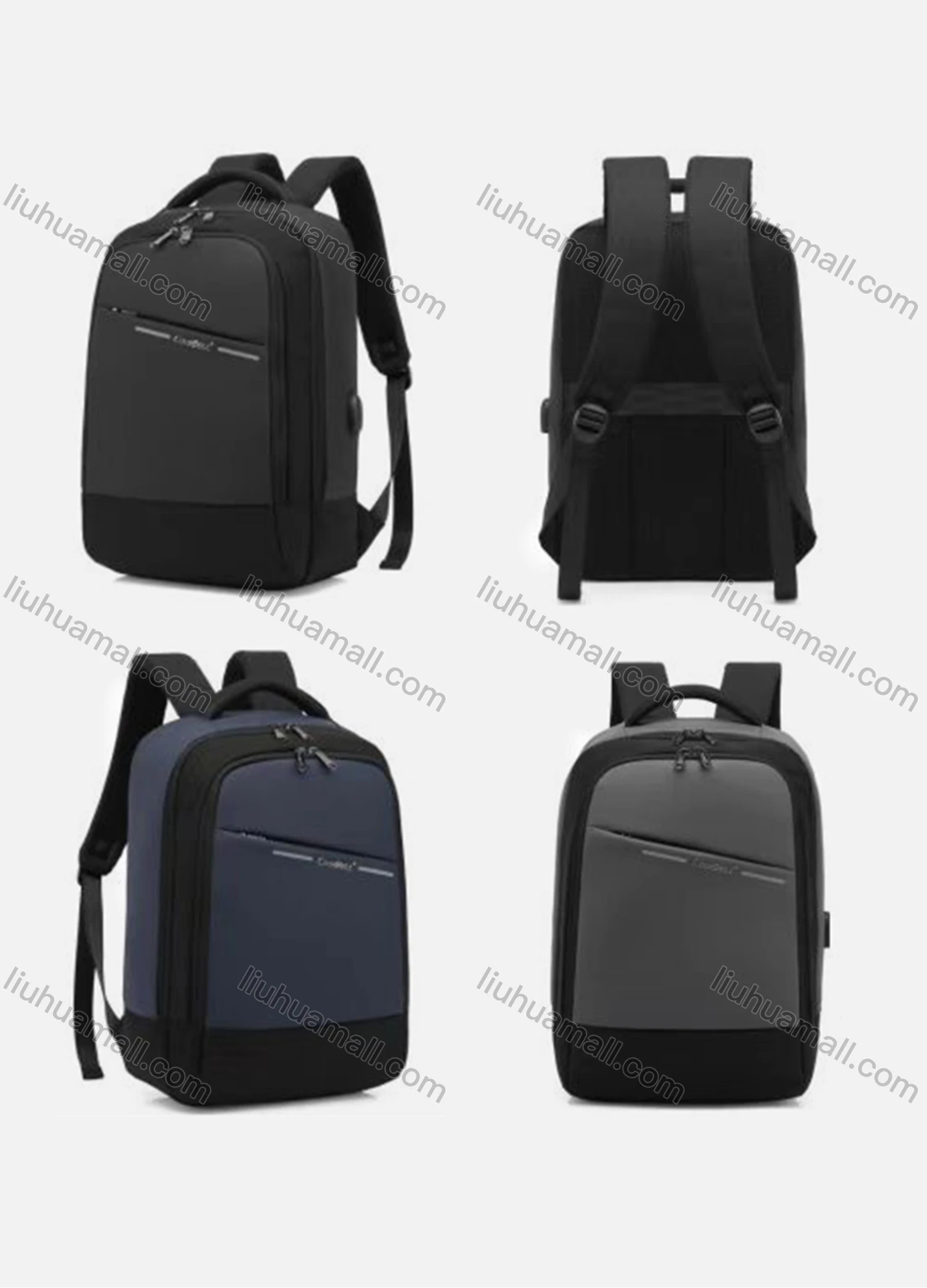 Wholesale Business Durable Water Resistant School Computer Bag Laptops Backpack - Liuhuamall