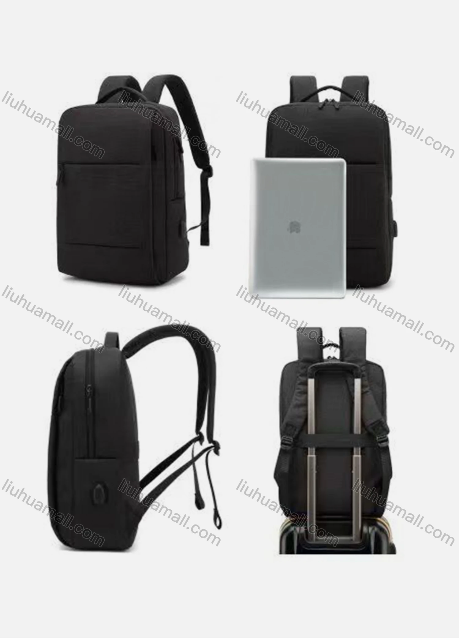 Wholesale Business Durable Water Resistant School Computer Bag Laptops Backpack - Liuhuamall