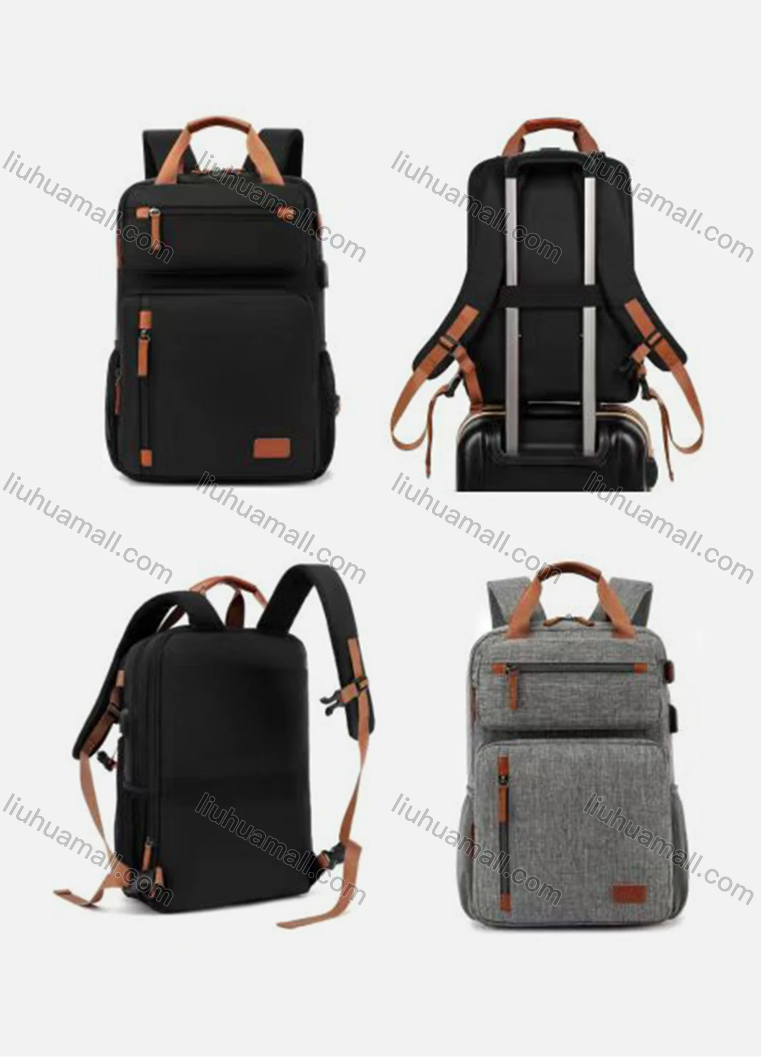 Wholesale Business Durable Water Resistant School Computer Bag Laptops Backpack - Liuhuamall