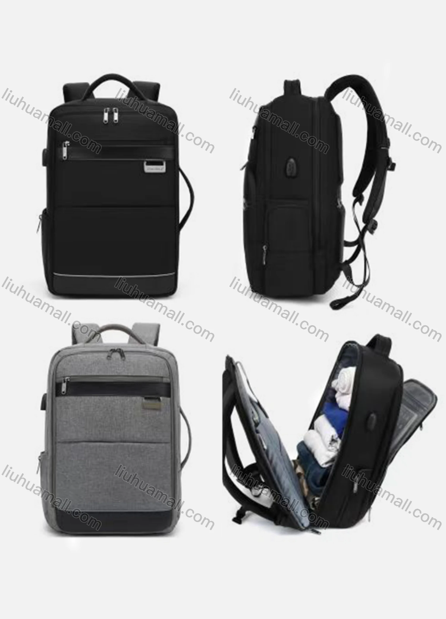 Wholesale Business Durable Water Resistant School Computer Bag Laptops Backpack - Liuhuamall