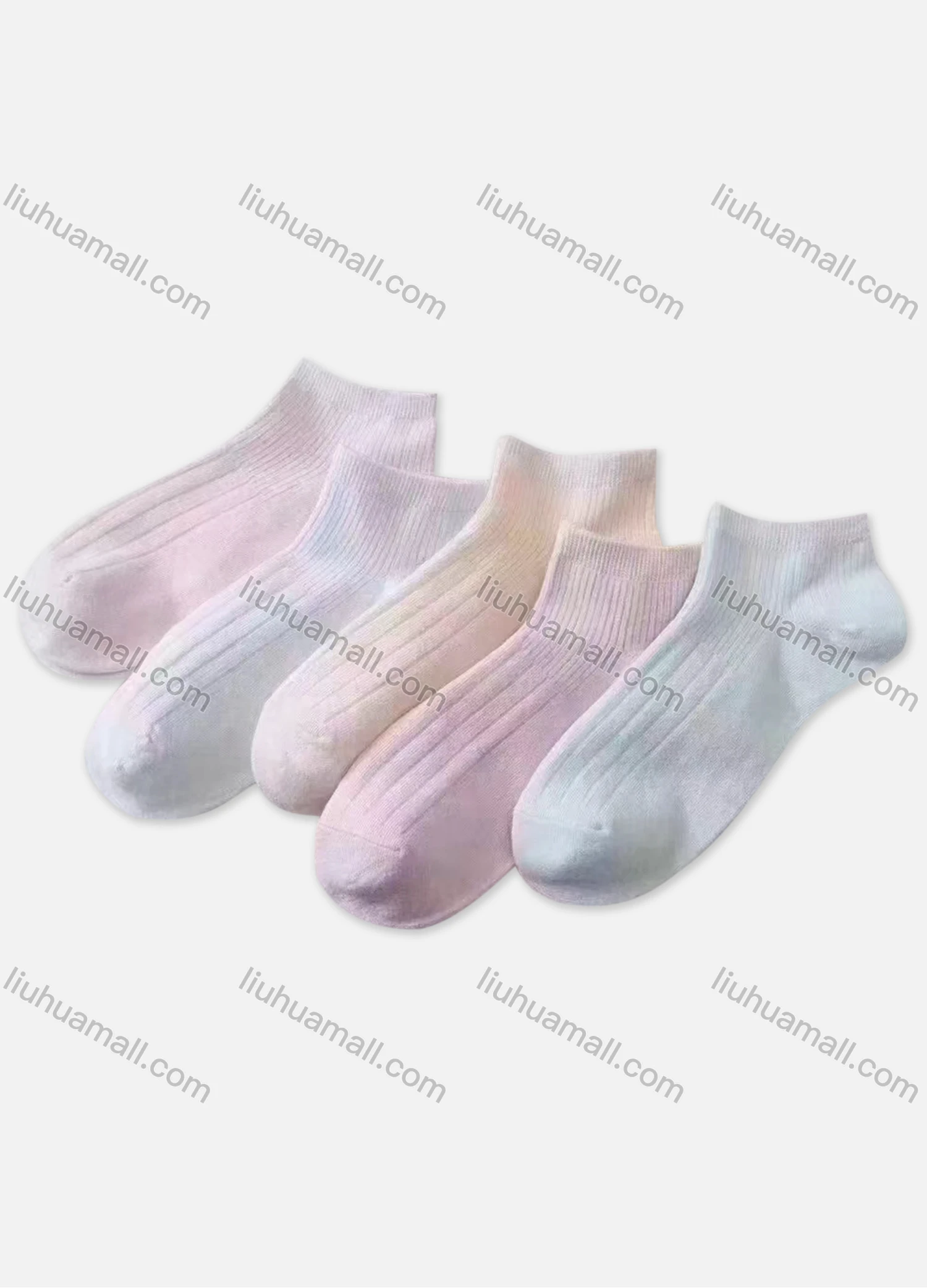 Wholesale Women's Casual Plain Socks 10 Pairs - Liuhuamall