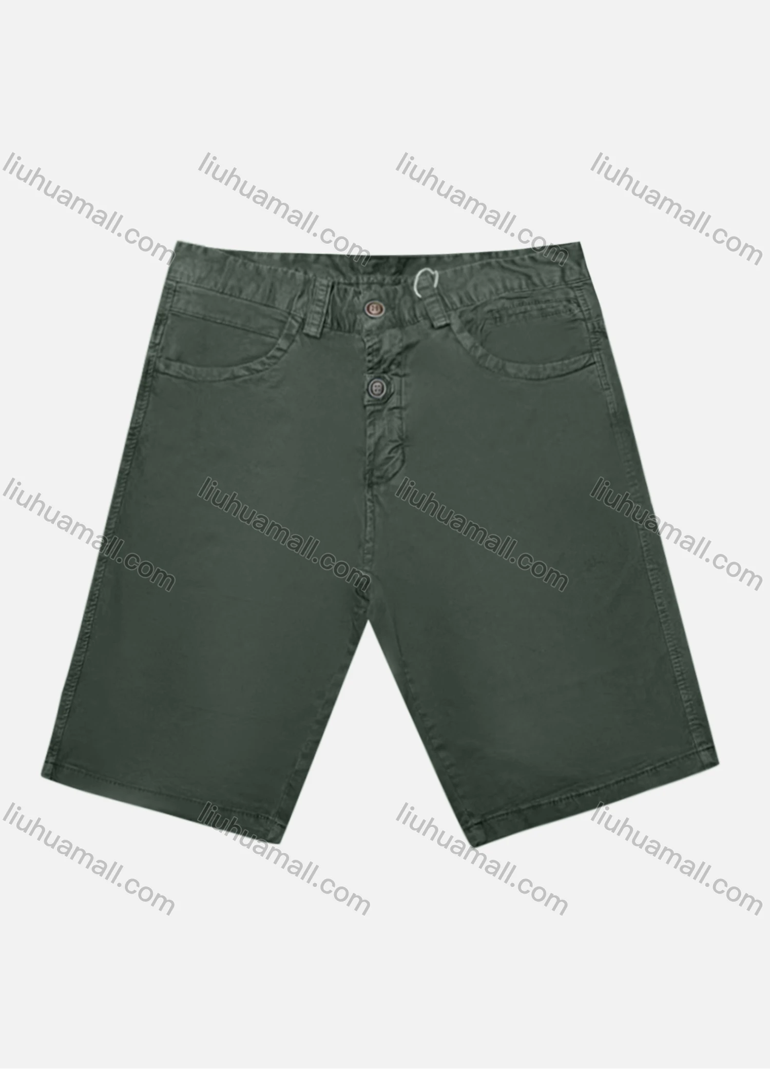 Wholesale Men's Casual Plain Pockets Shorts - Liuhuamall