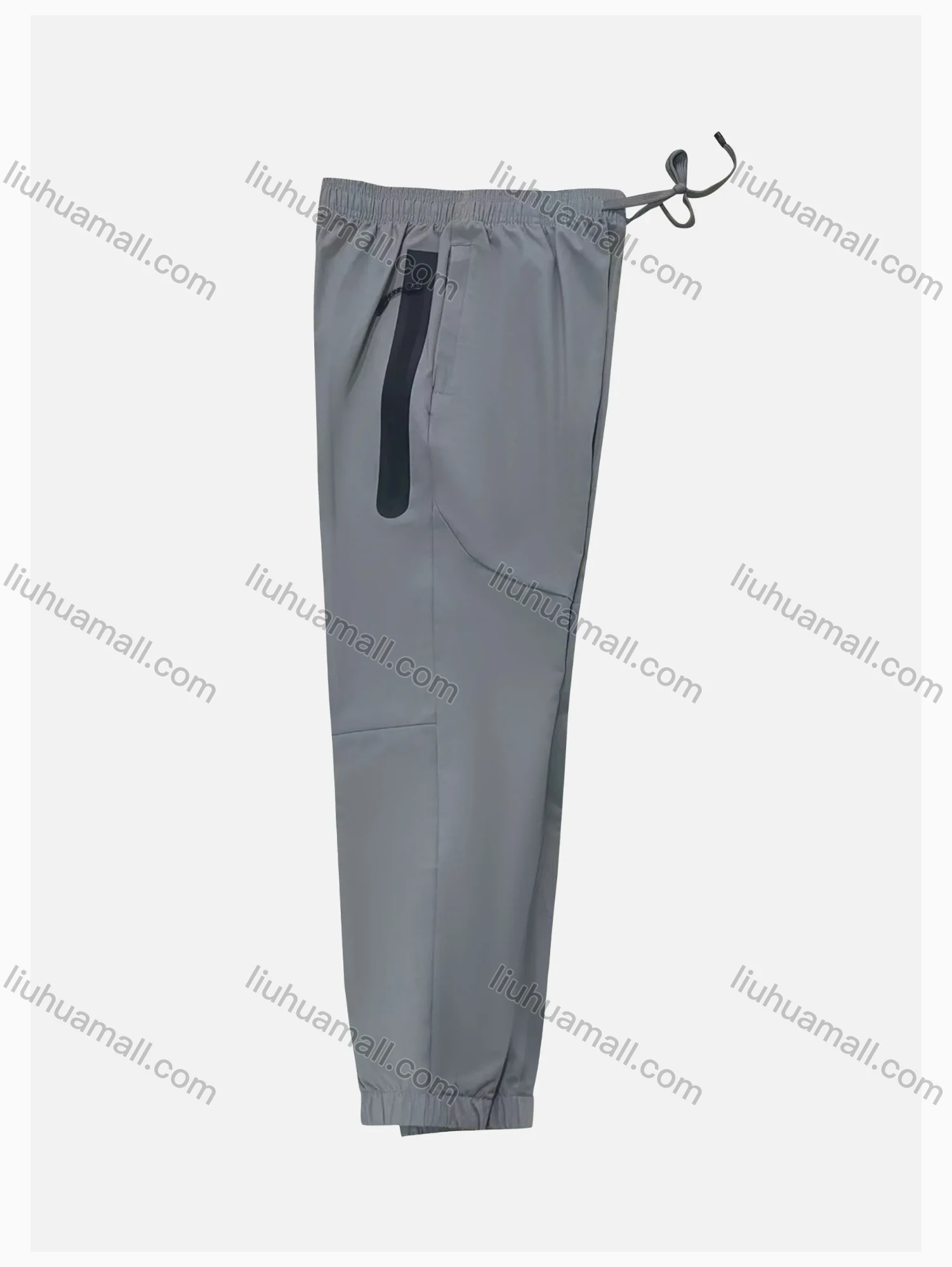 Wholesale Men's Knitting Drawstring Zip Pockets Athletic Pants LYM202205002# - Liuhuamall