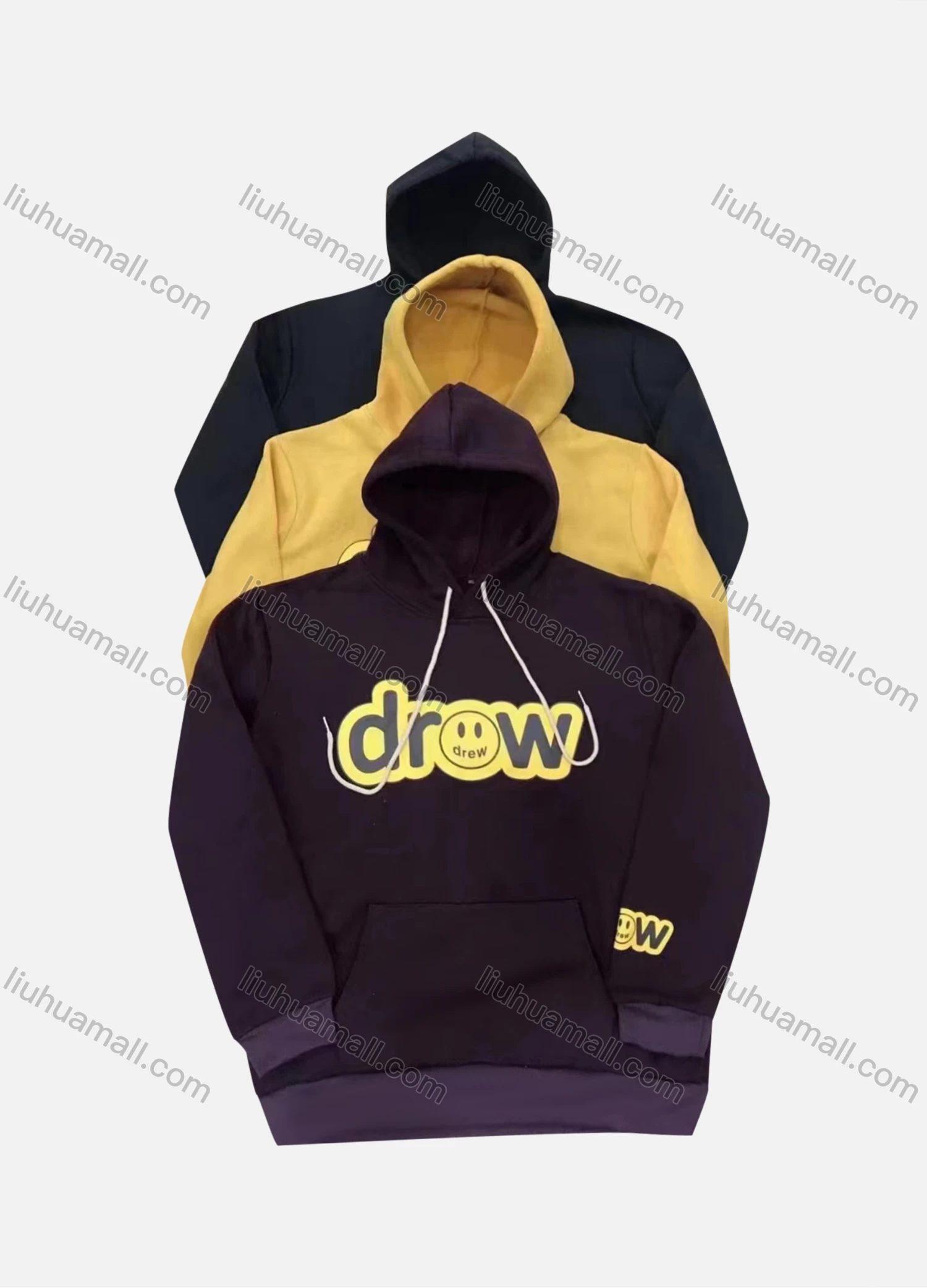 Wholesale Men's Casual Hooded Long Sleeve Letter Sweatshirt - Liuhuamall