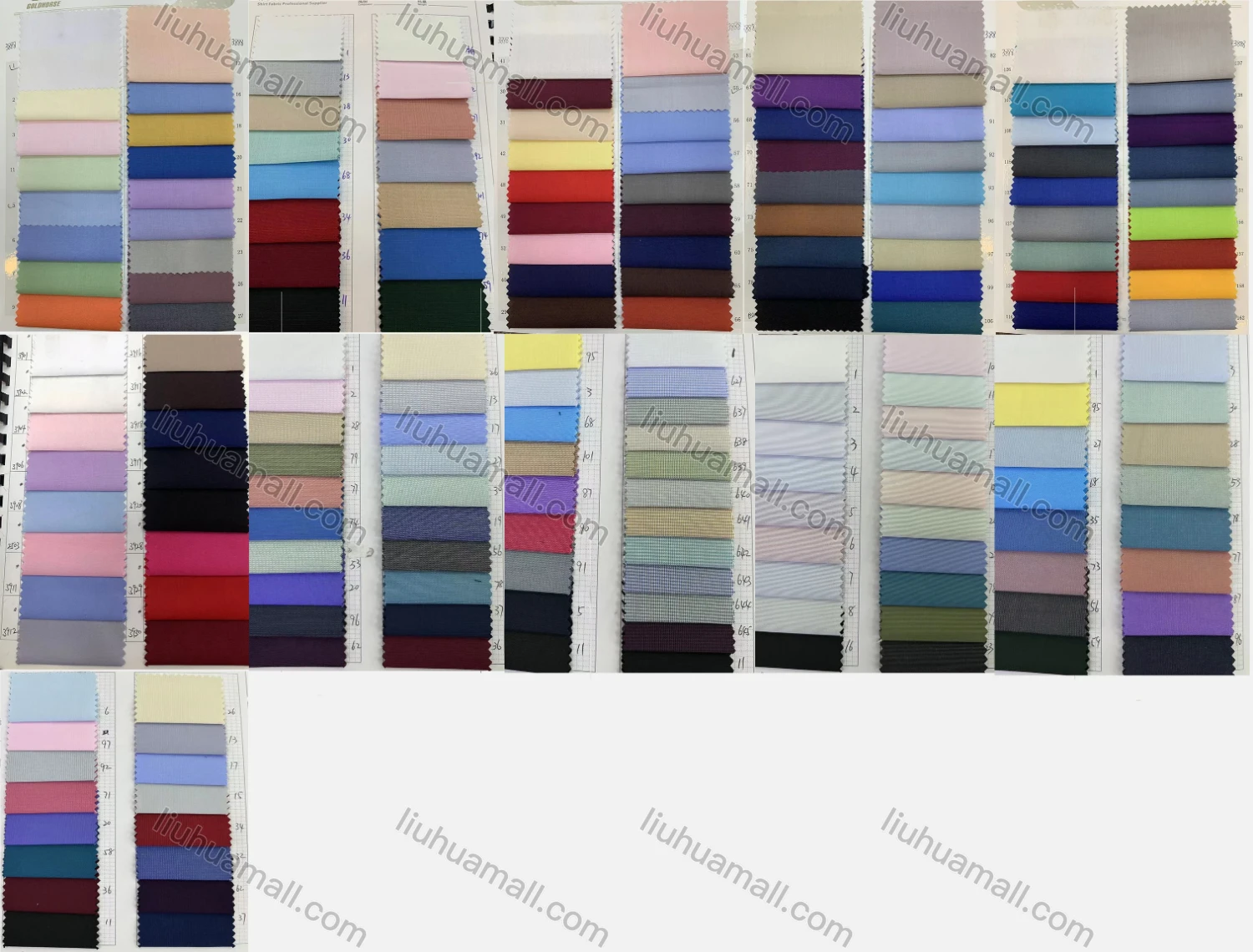 Wholesale Men's Casual Collared Long Sleeve Button Down Plain Shirt 590-7# - Liuhuamall